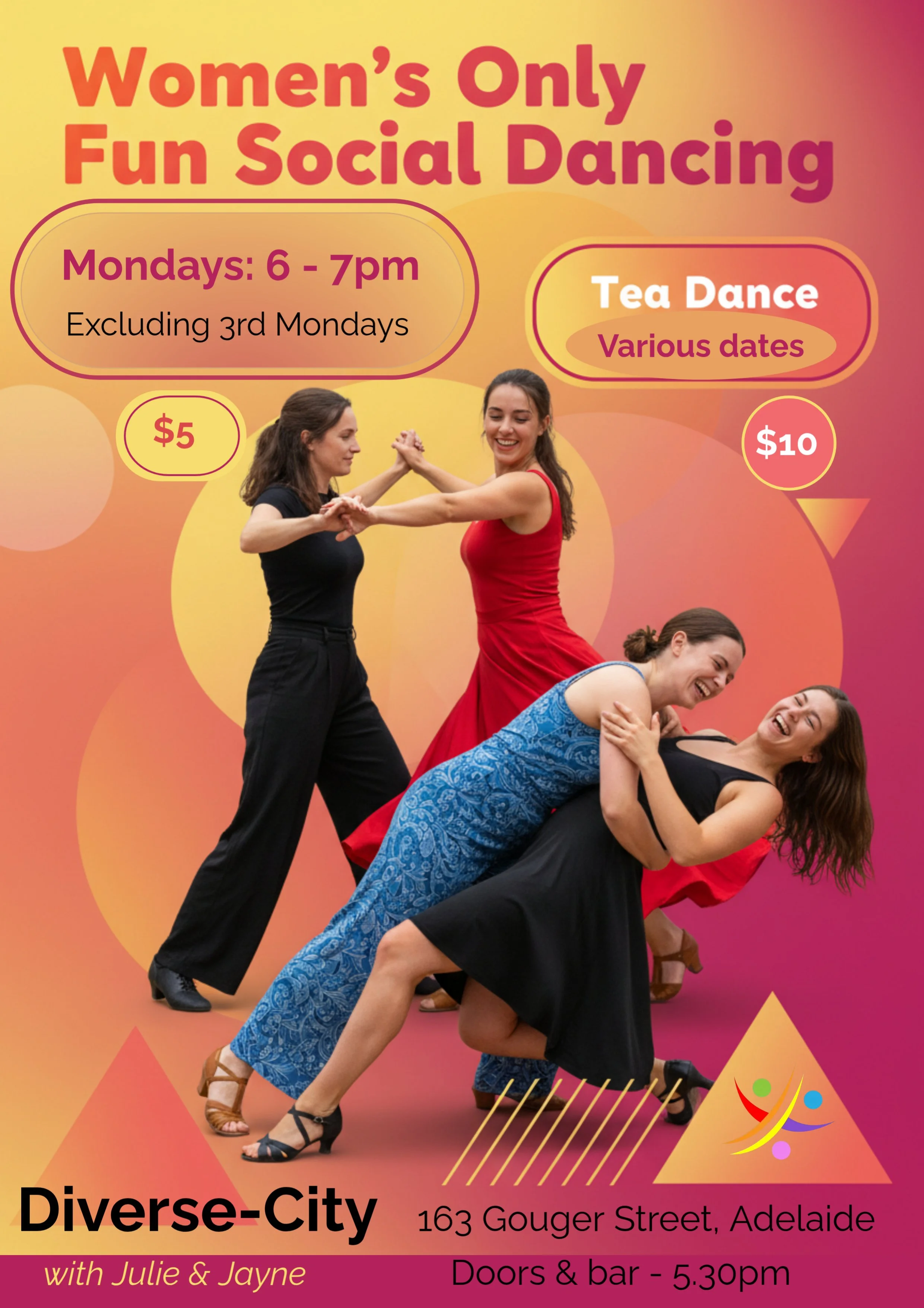 Women Only Fun Social Dancing