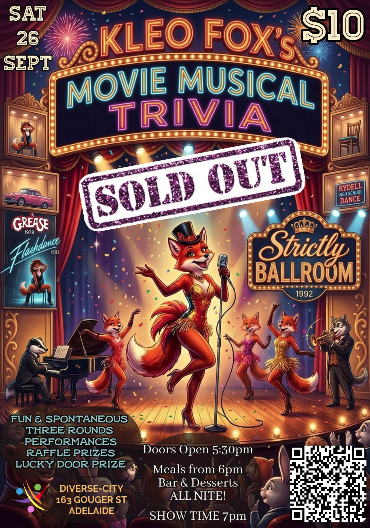 Kleo Fox Trivia Nite - Movies & Musicals
