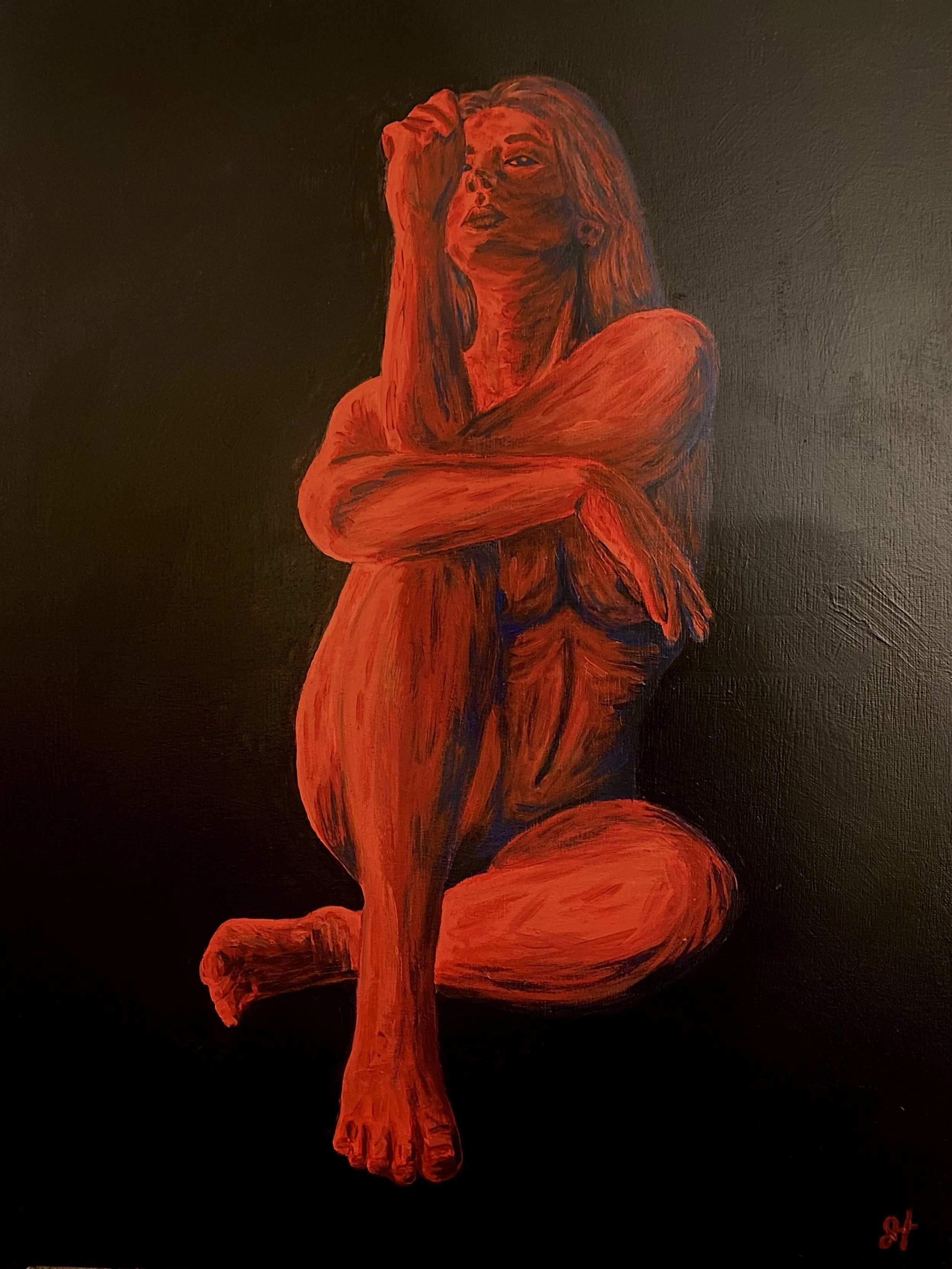 Bedroom Eyes | Acrylic on Canvas