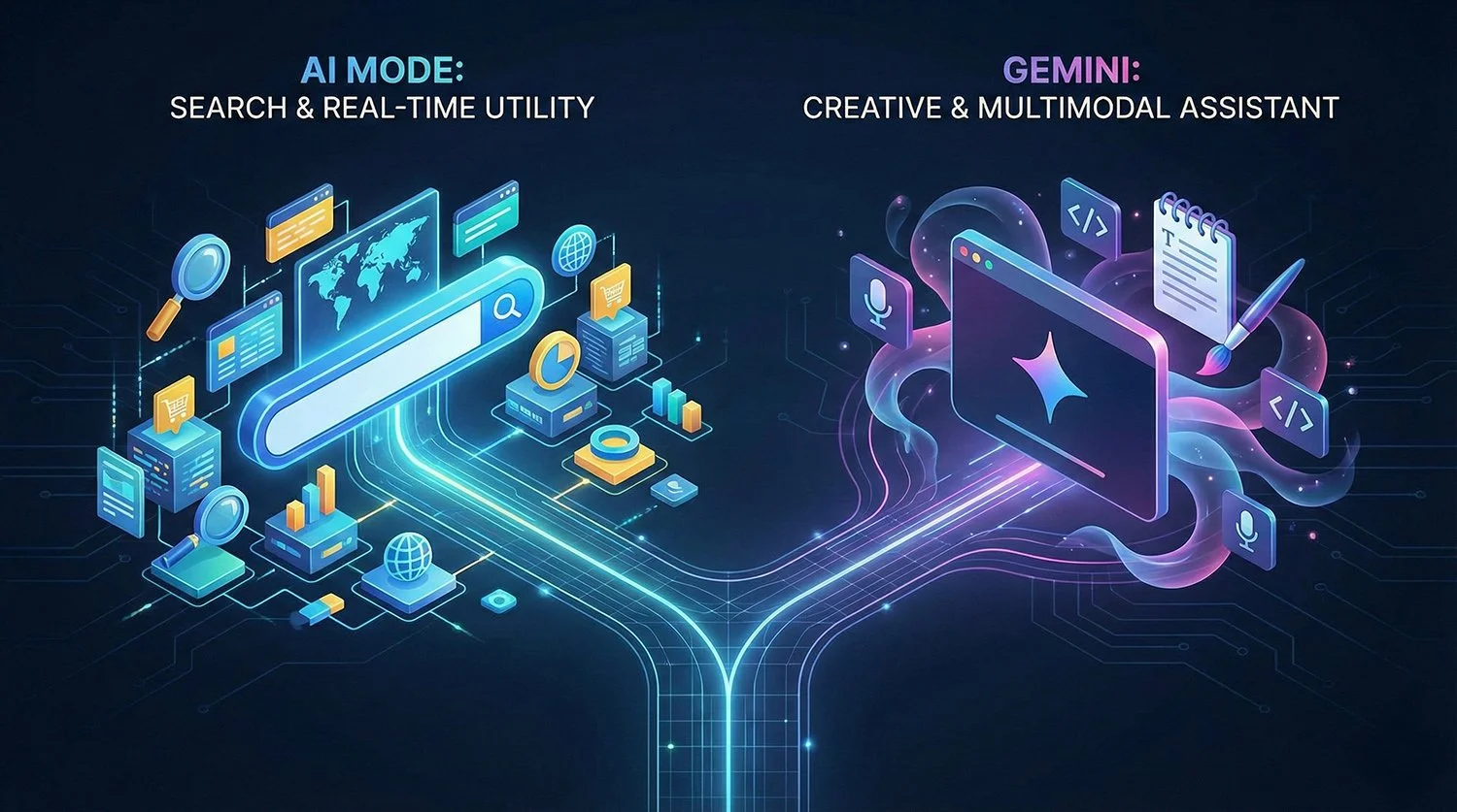Google’s AI Strategy: AI Mode vs Gemini in a USD 1.8 Trillion Market