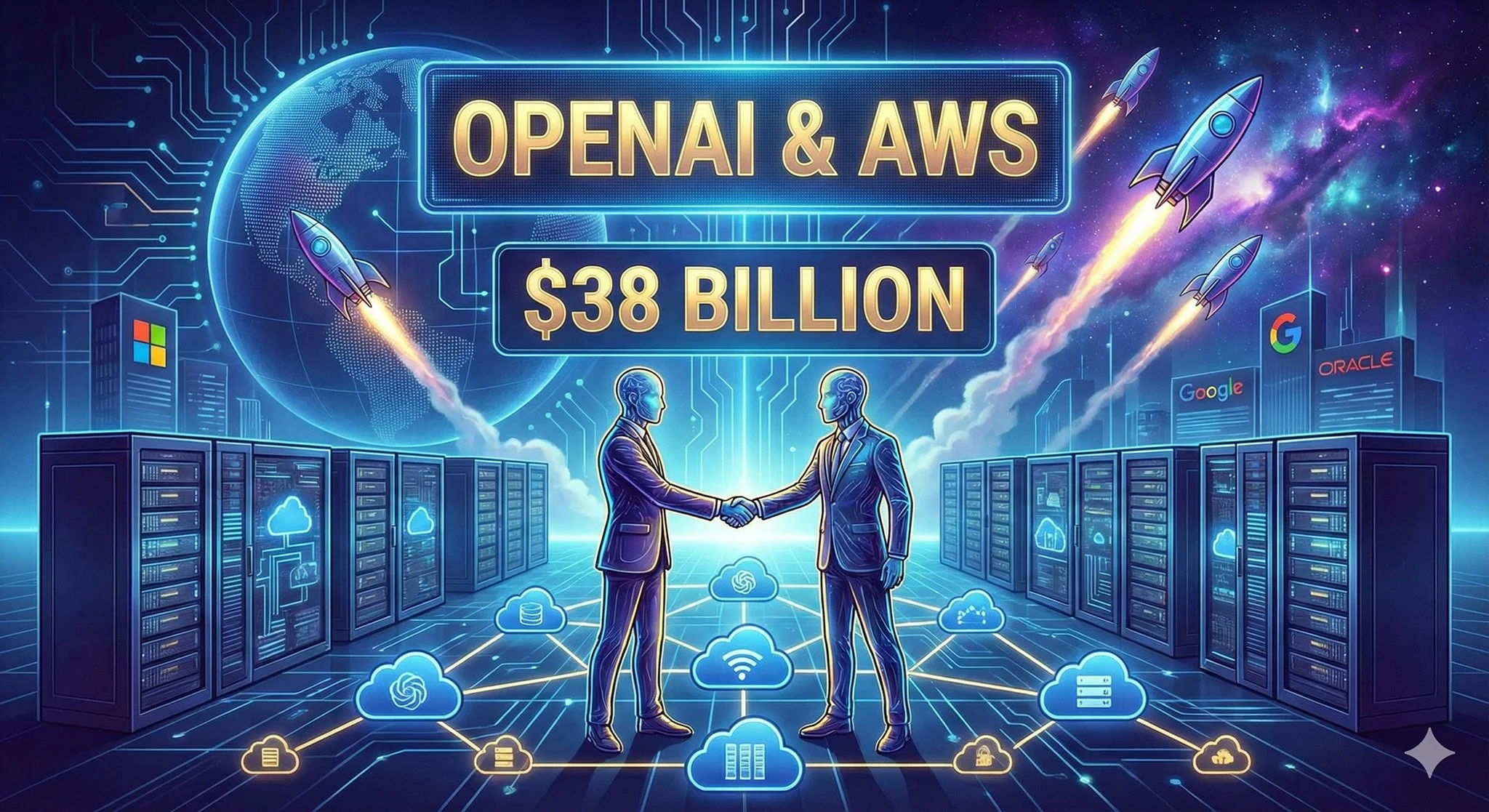 OpenAI Signs USD 38 Billion AWS Deal in Strategic Cloud Expansion