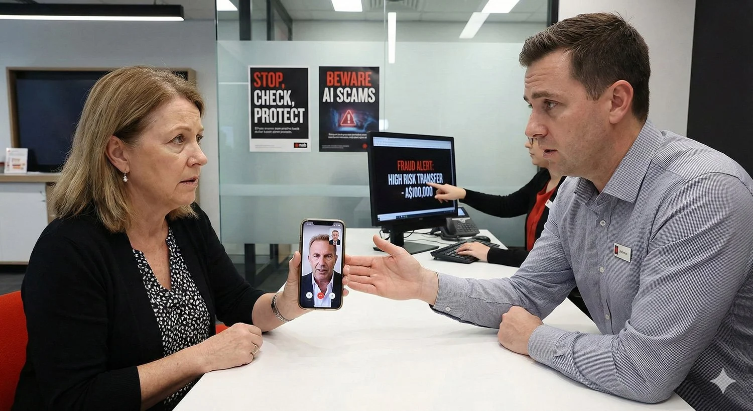 NAB Blocks AUD 100k Loss in 'Kevin Costner' AI Deepfake Scam