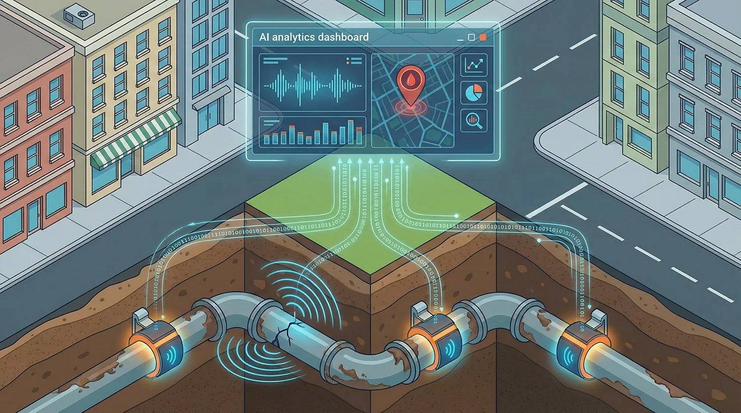 Listening for Leaks: How AI and Acoustic Sensors Save Water