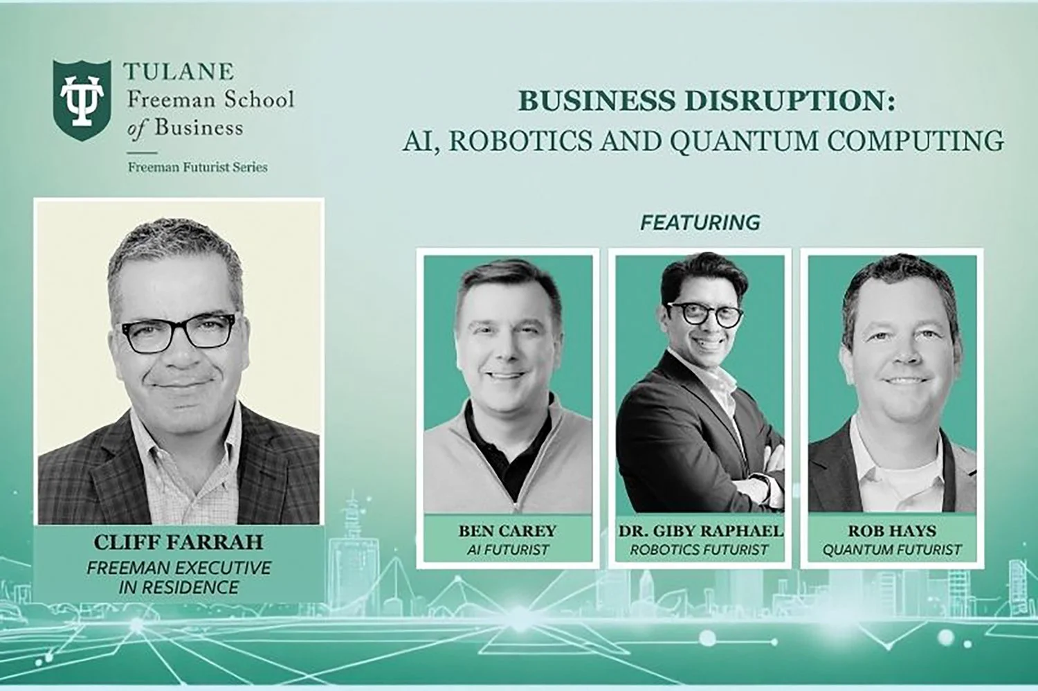 Tulane Futurist Series Probes 95% AI ROI Gap and 1,000+ Qubit Quantum Future