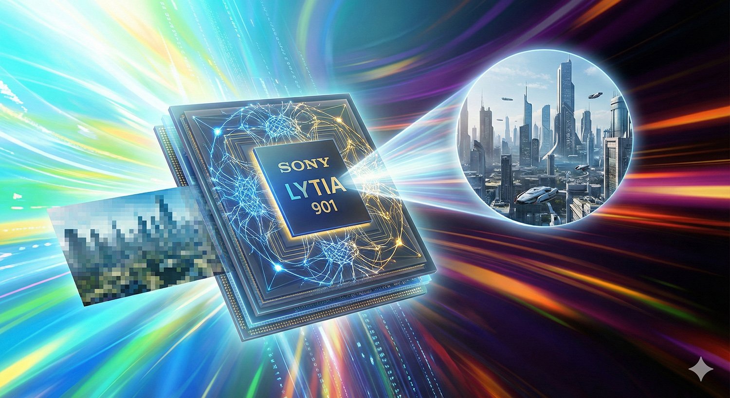 Sony Reveals LYTIA 901: A 200MP AI Sensor for Sharp 4x Mobile Zoom