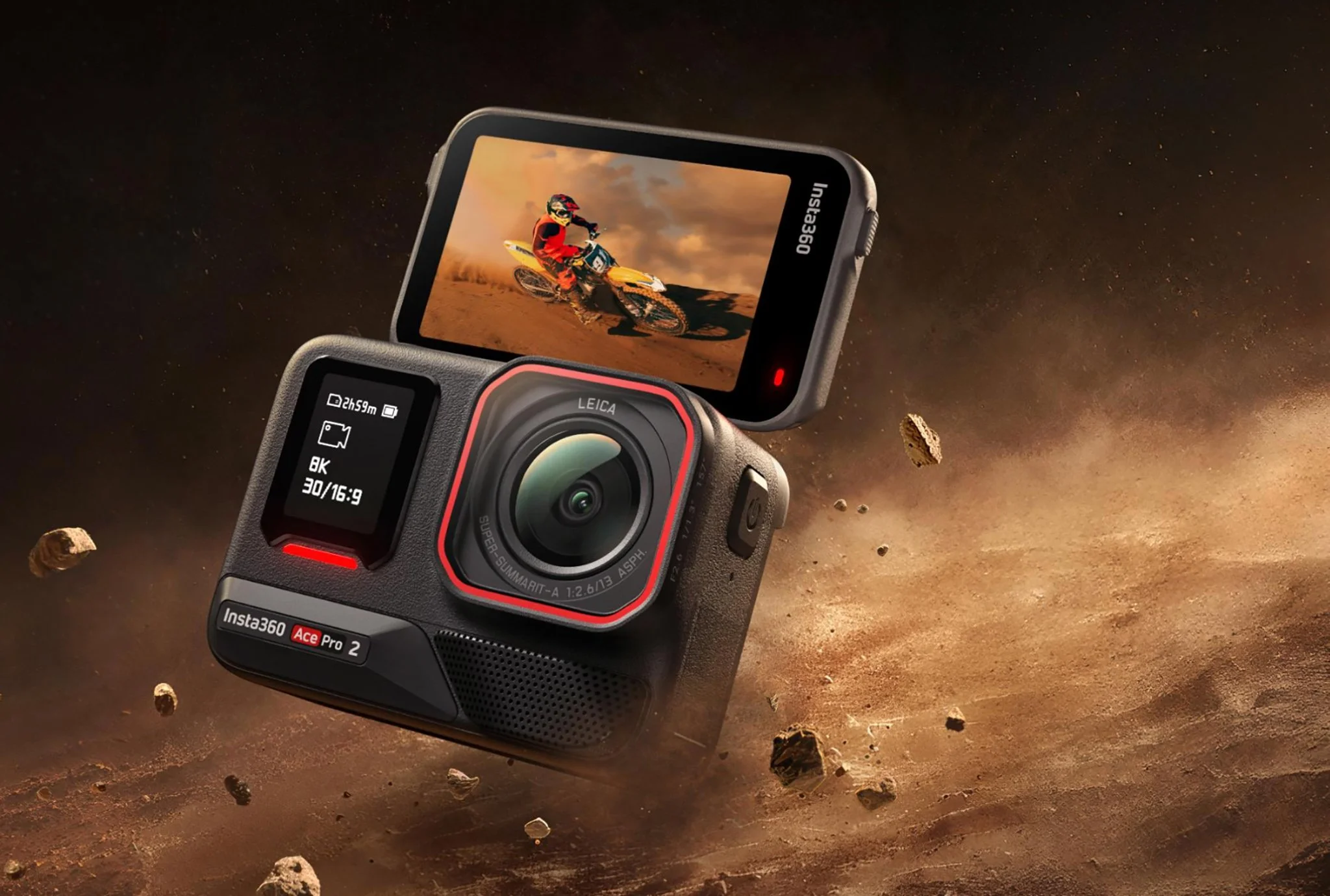 Insta360 Launches Ace Pro 2 and X5 with AI Chips for 8K Action and 360 Capture