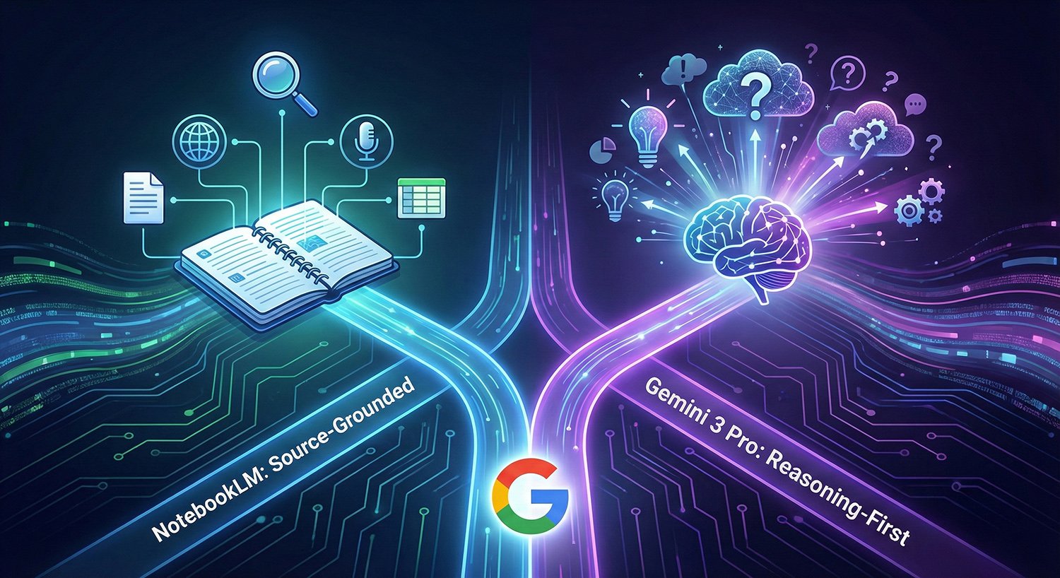 NotebookLM vs Gemini 3 Pro for Research: What Is Actually Different?