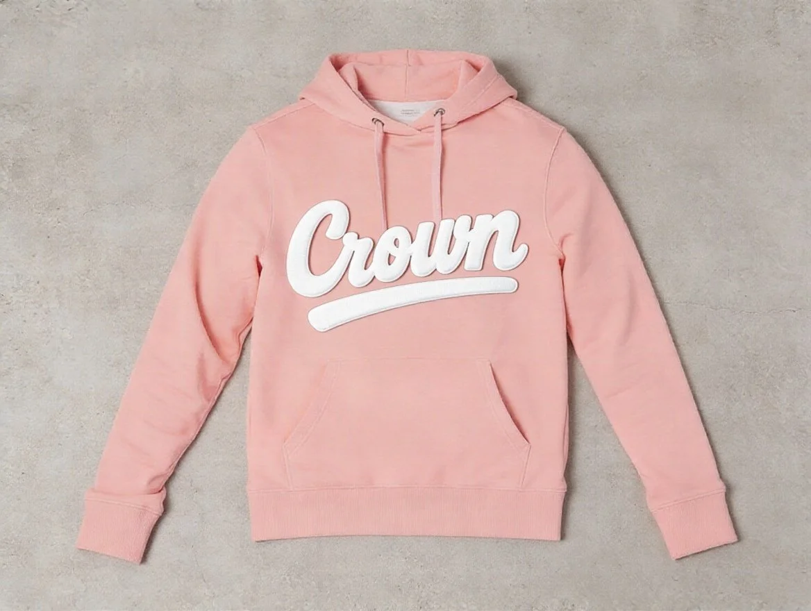 Crown Culture Essential Hoodie Peaches 009.JPG
