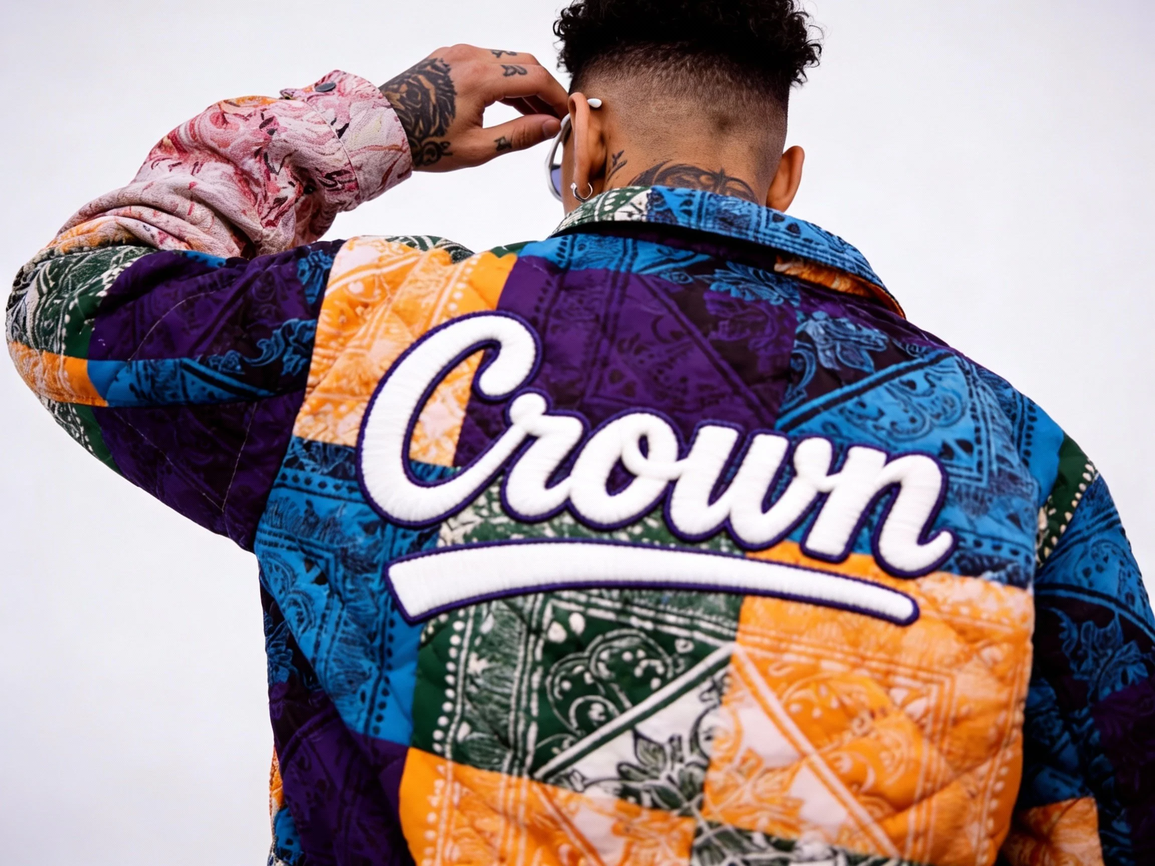 Crown Culture Paisley Pattern Patchwork Jacket 004.JPG