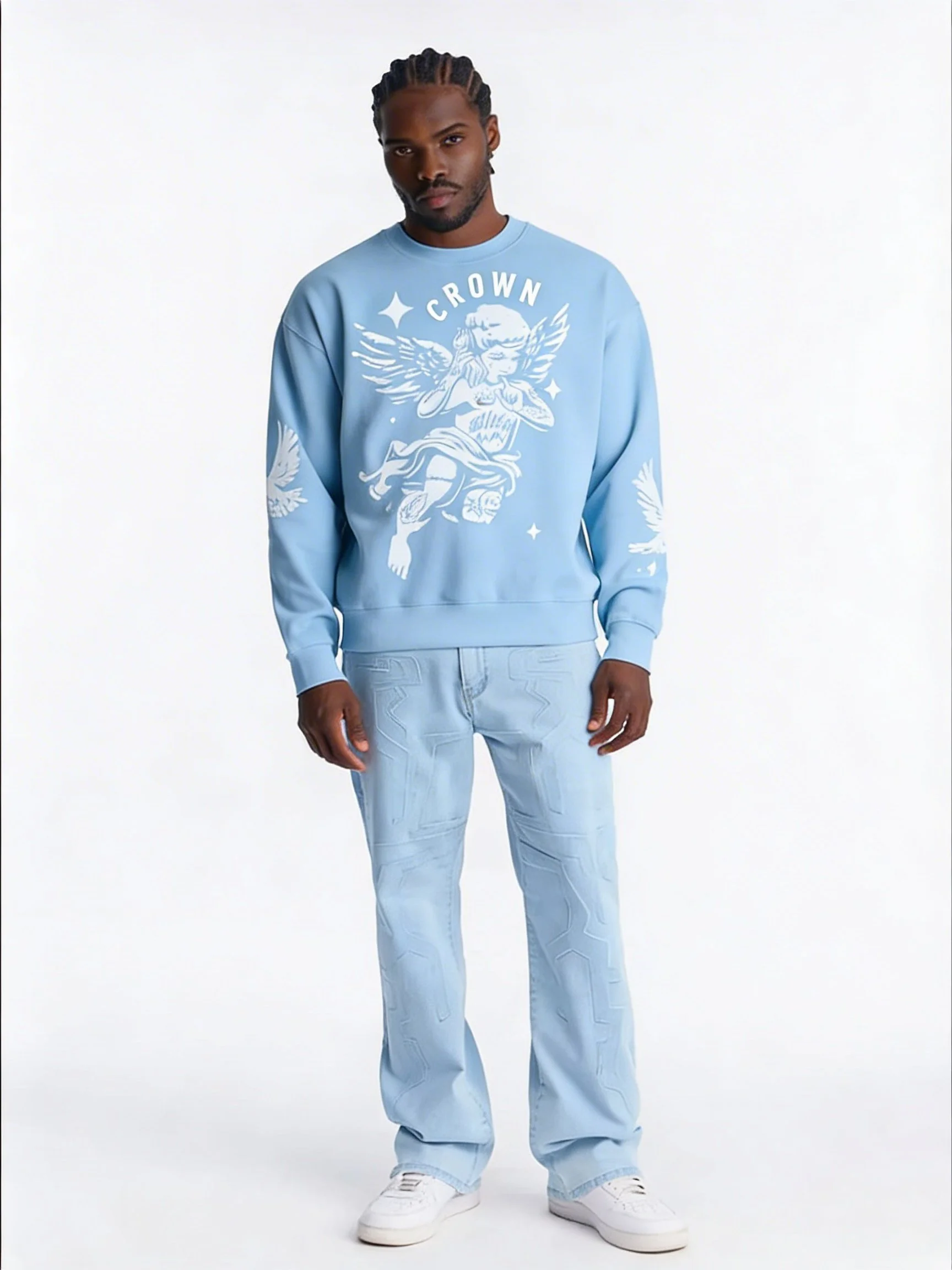 Crown Culture Baby Blue Cherub Crewneck Sweater006.JPG