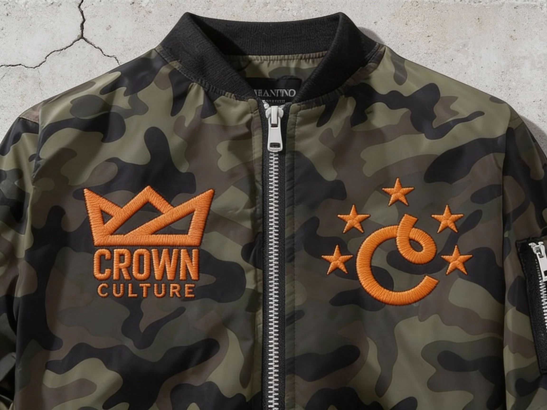 Crown Culture Army Bomber Jacket 009.JPG
