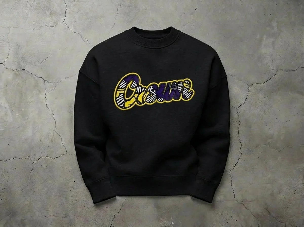 Crown Culture Premium African Gingko Leaf Crewneck Sweater