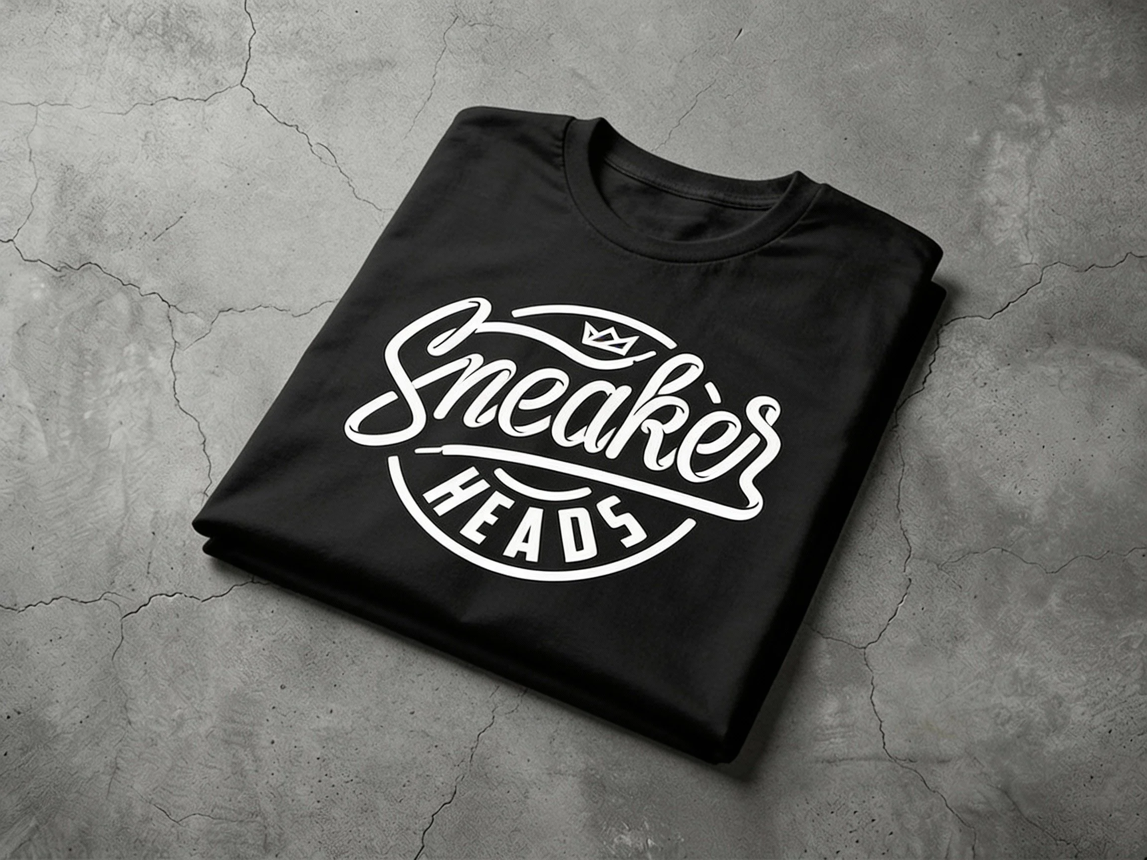 Crown Culture Sneaker Heads Black White 002.JPG