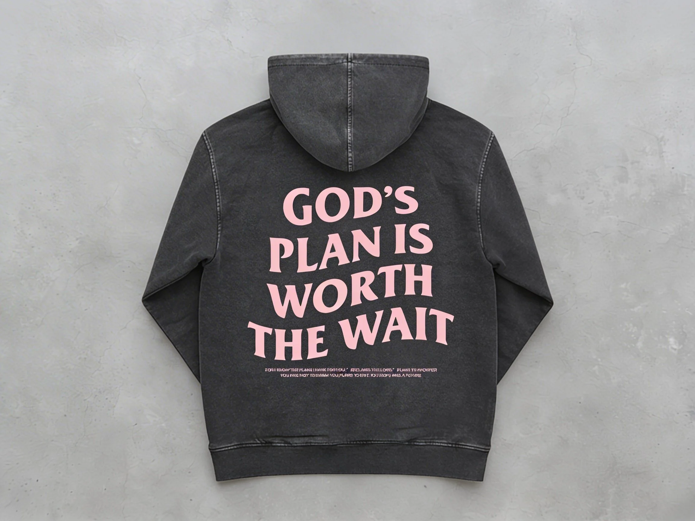 Crown Culture Mauve God's Plan Hoodie