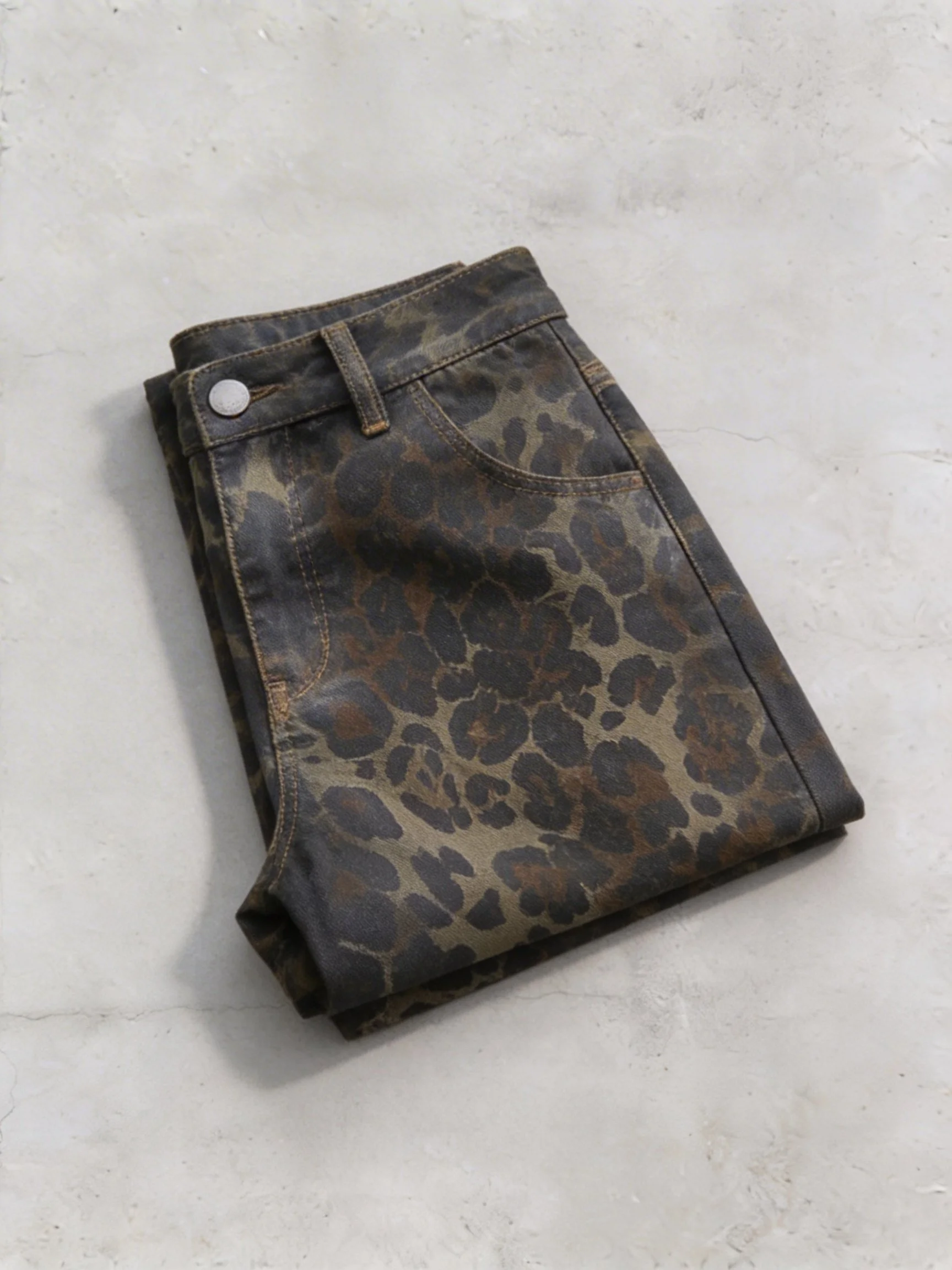 Animal Fatigue Jean Shorts