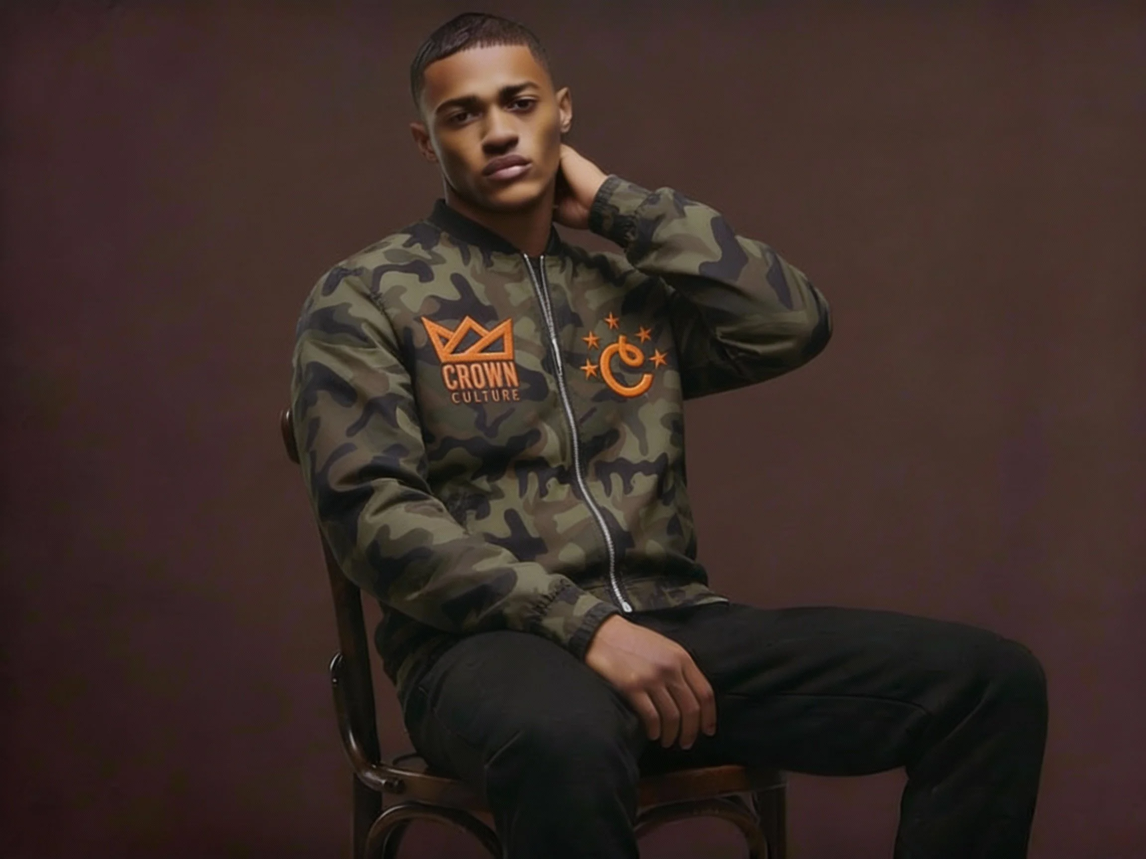 Crown Culture Army Bomber Jacket 010.JPG