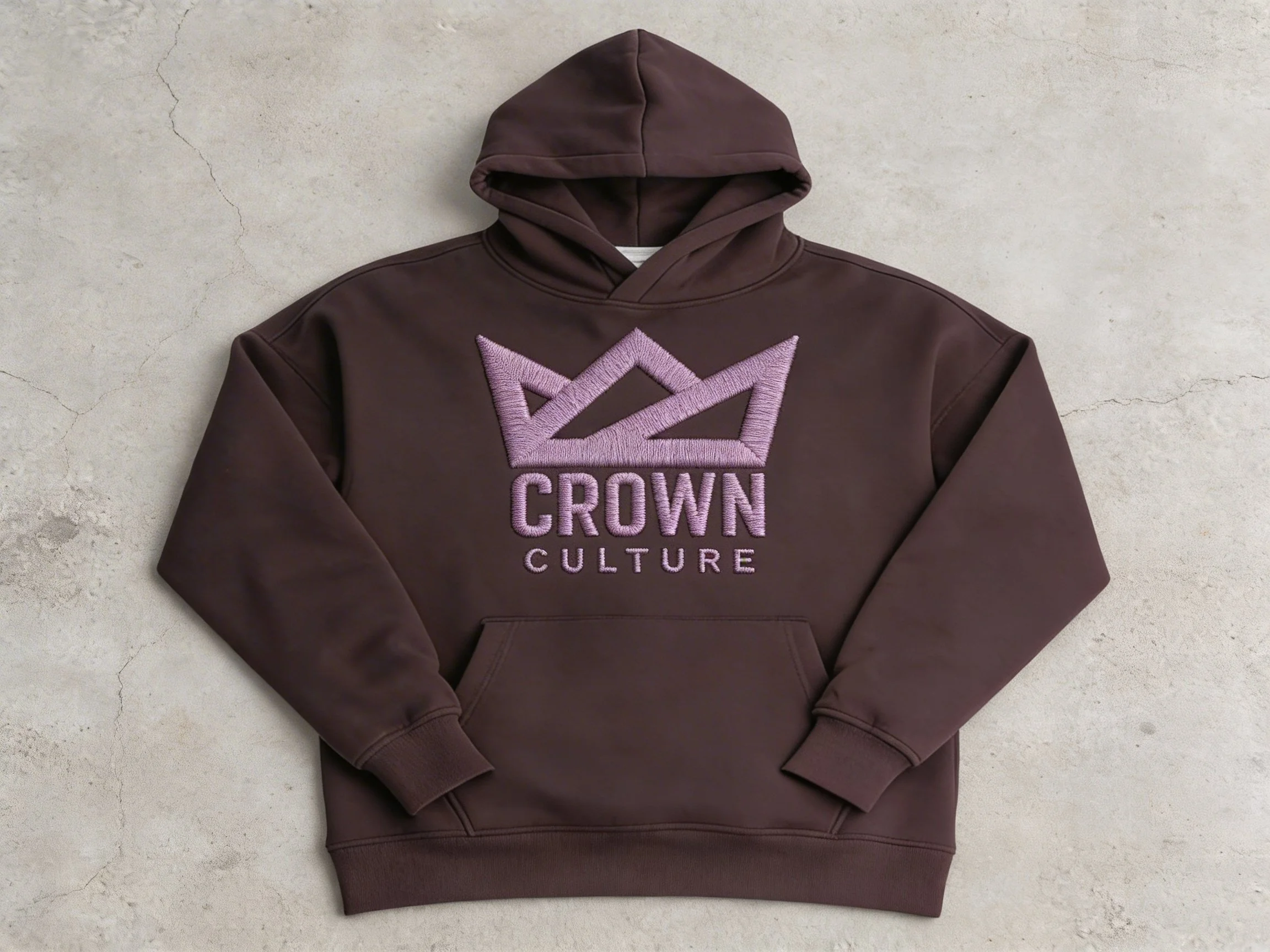 Crown Culture Mauve Hoodie 006.JPG