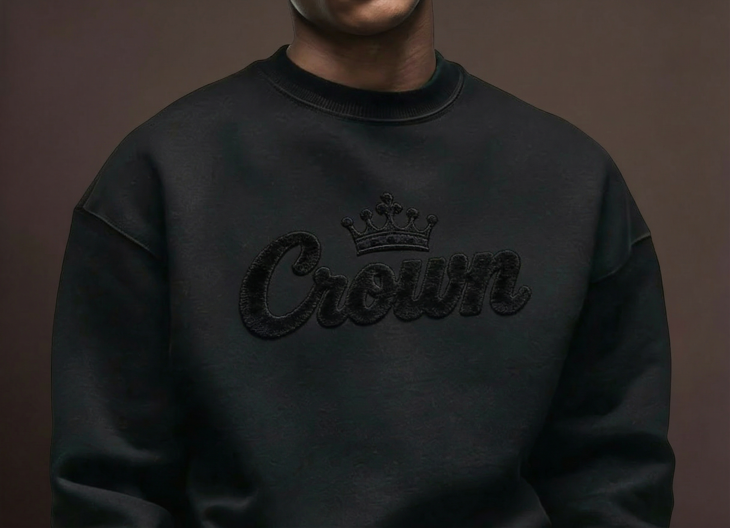 Crown Culture Essential Crewneck Sweater Jet 024.PNG