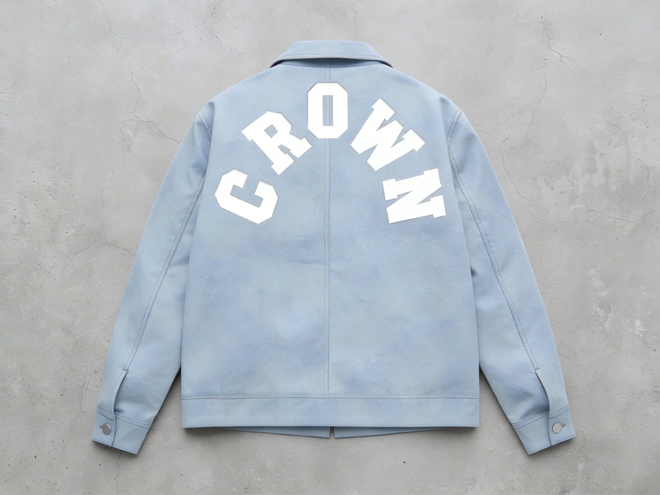 Crown Culture Denim Toned Vegan Leather Jacket009.JPG