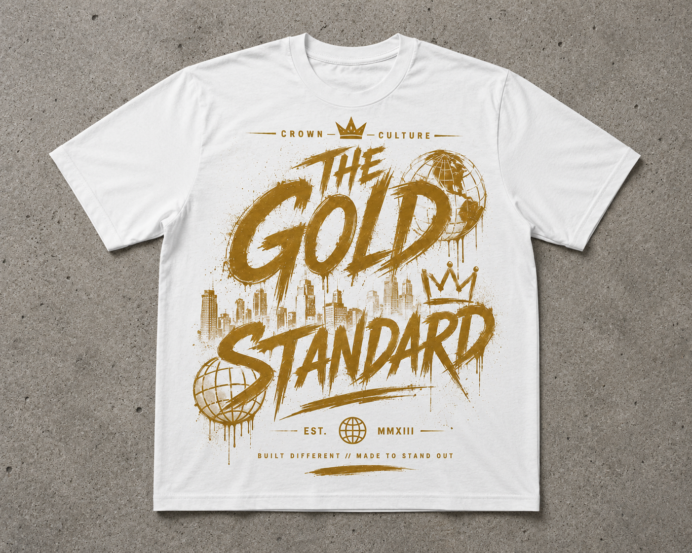 Crown Culture - The Gold Standard Tee