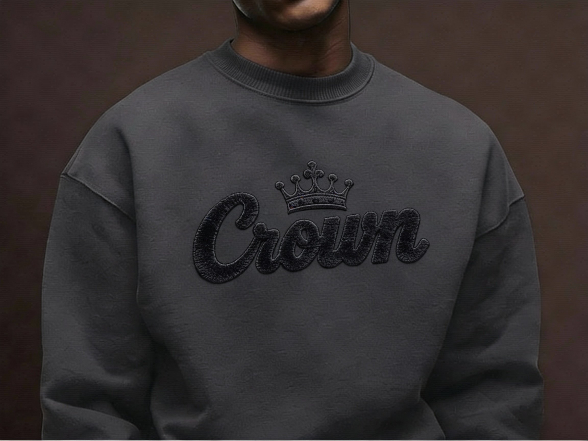 Crown Culture Essential Crewneck Sweater Shadow 015.JPG