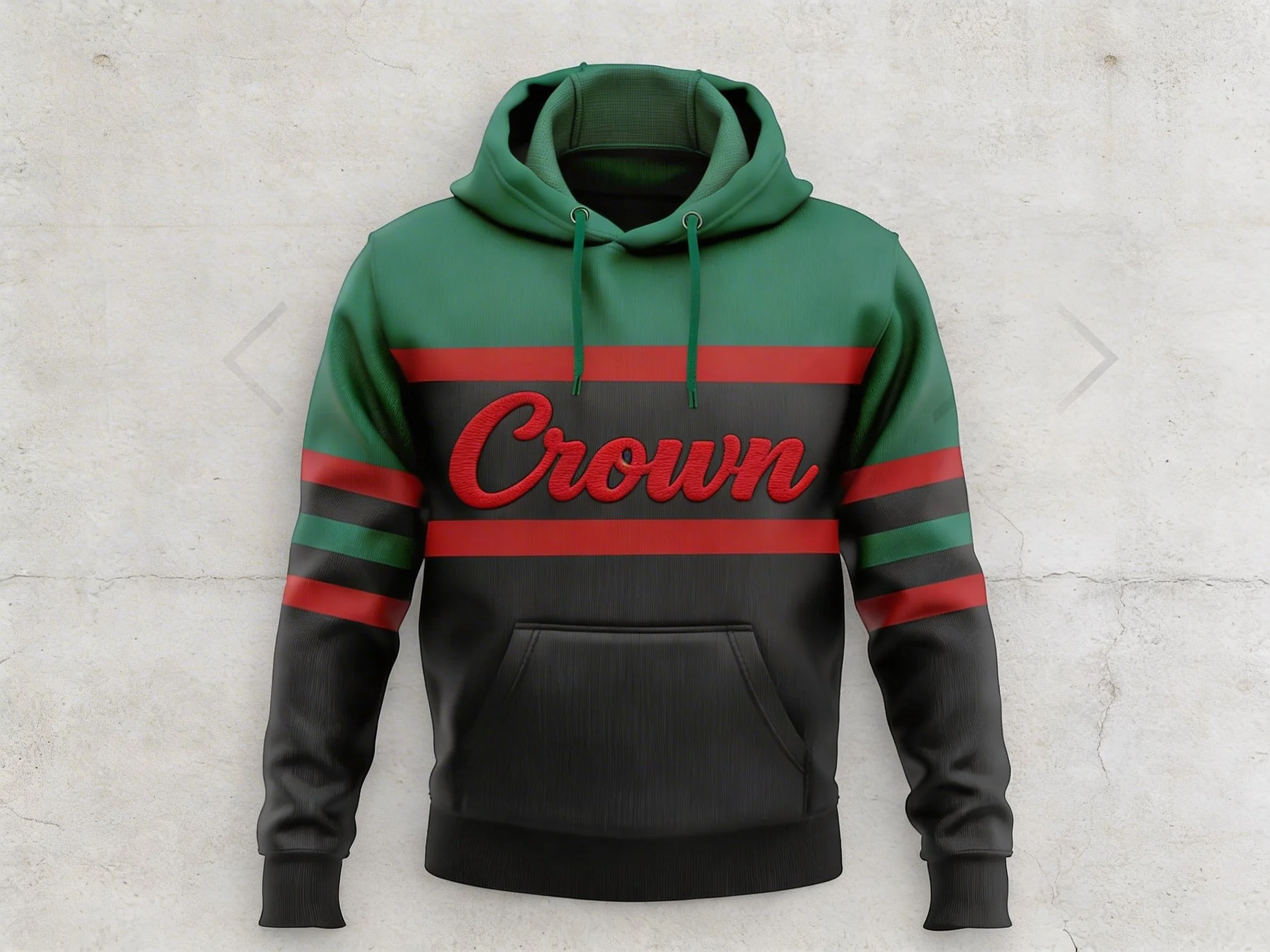 Crown Culture Regent Striped Hoodie 001.JPG