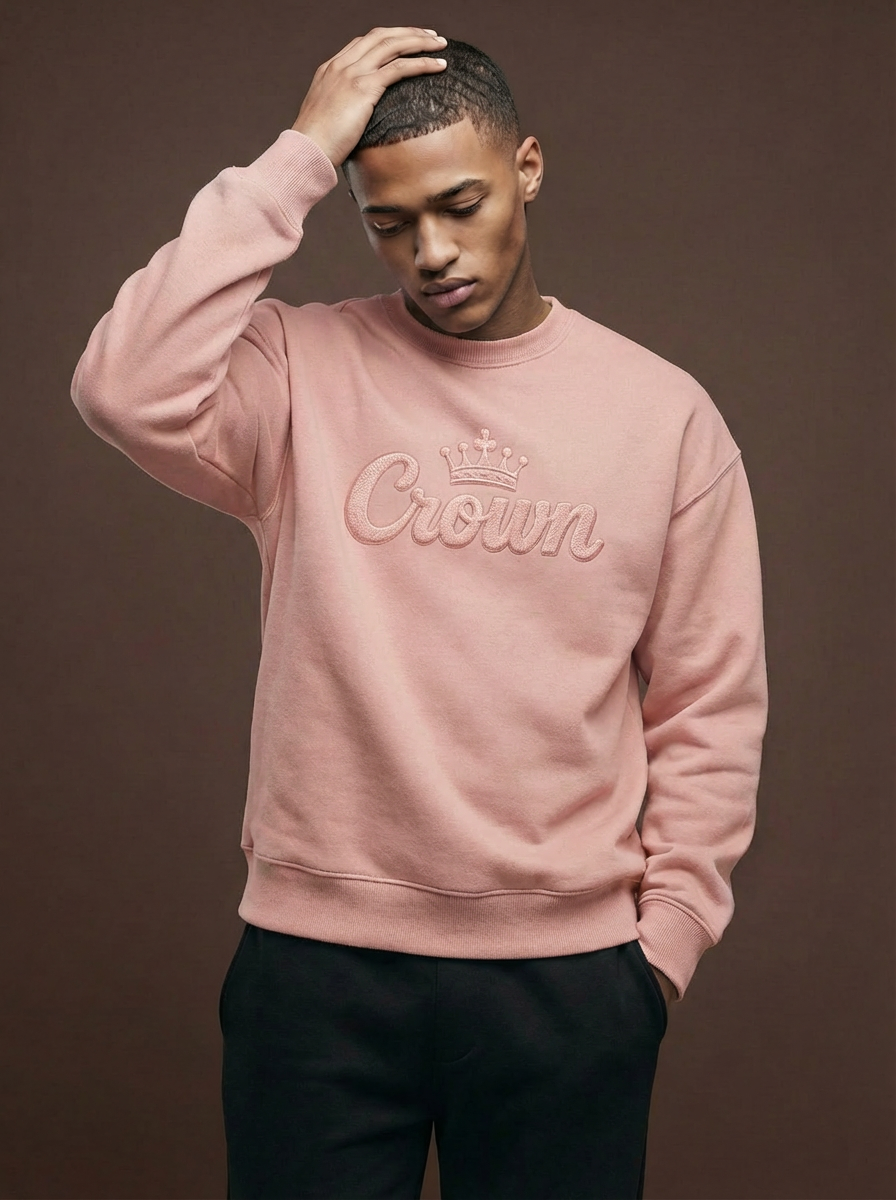 Crown Culture Essential Crewneck Sweater Seashell 012.PNG