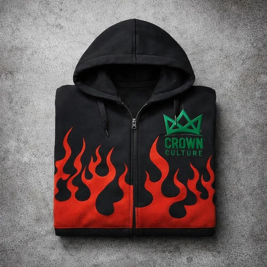 Crown Culture Flames Hoodie 010.JPG