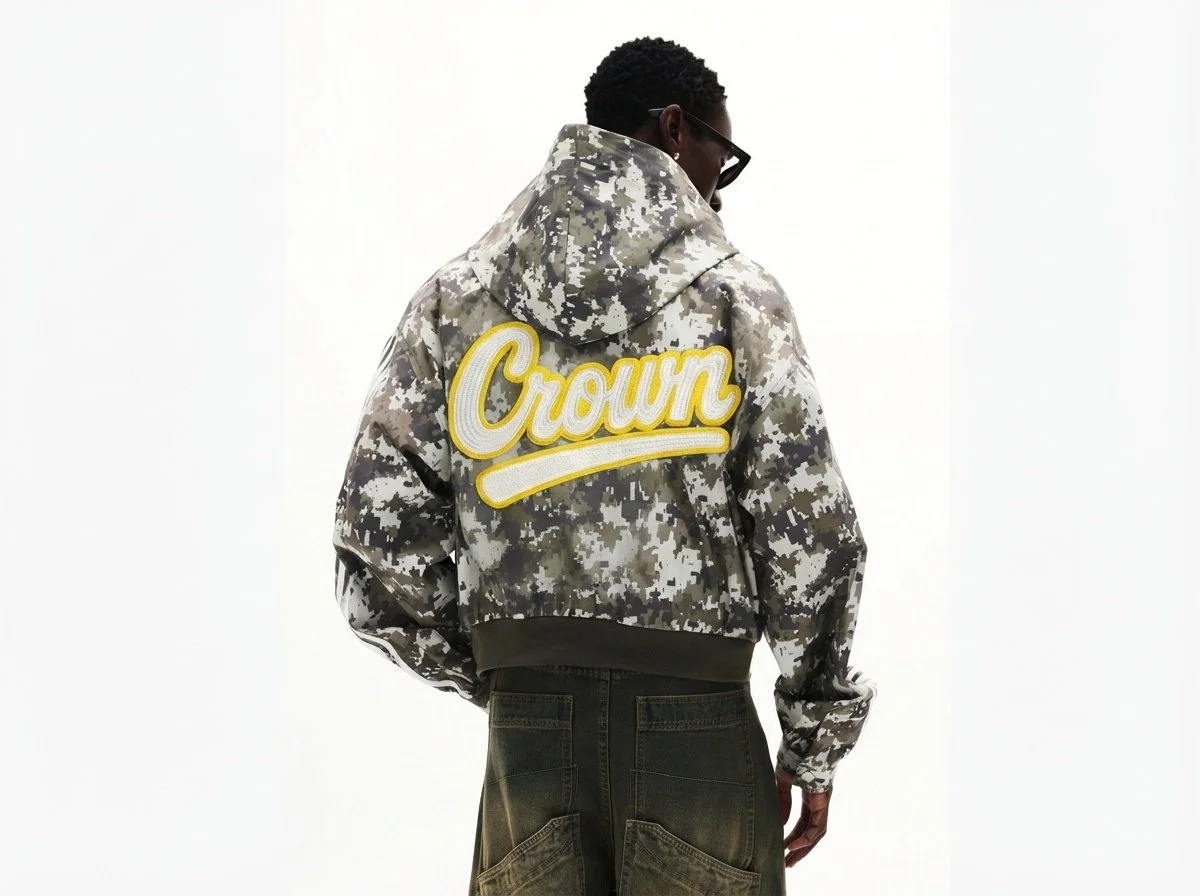 Crown Culture FIve Stripes Digital Camo Hoodie Jacket 007.JPG