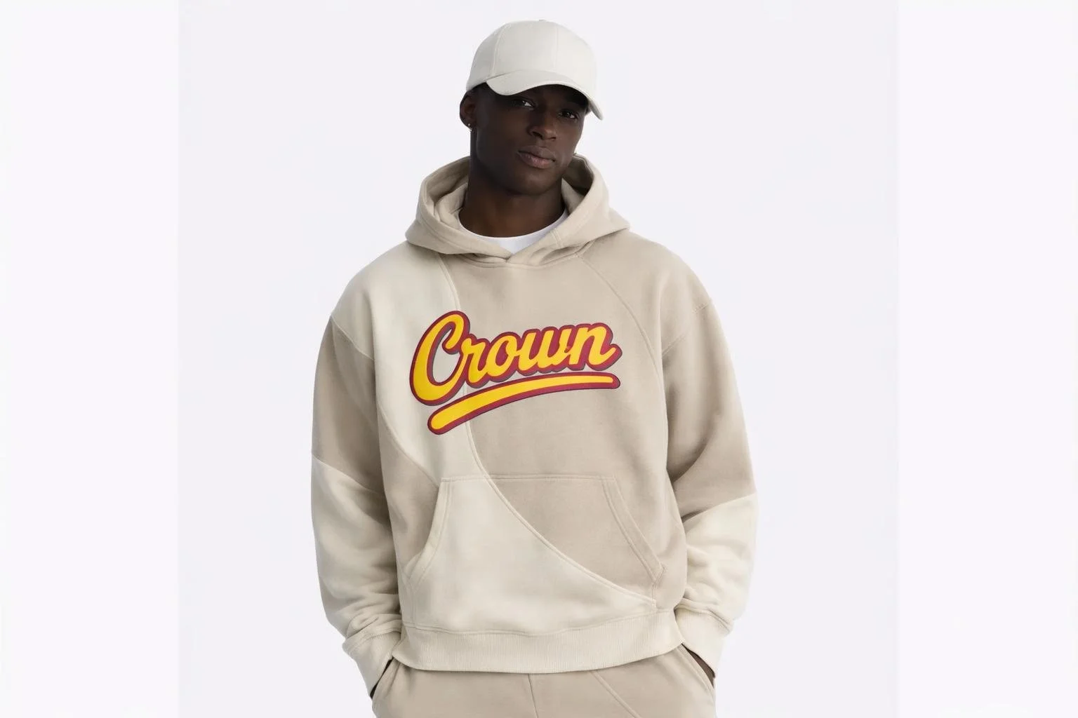 Crown Culture Swerve Taupe Hoodie 003.JPG