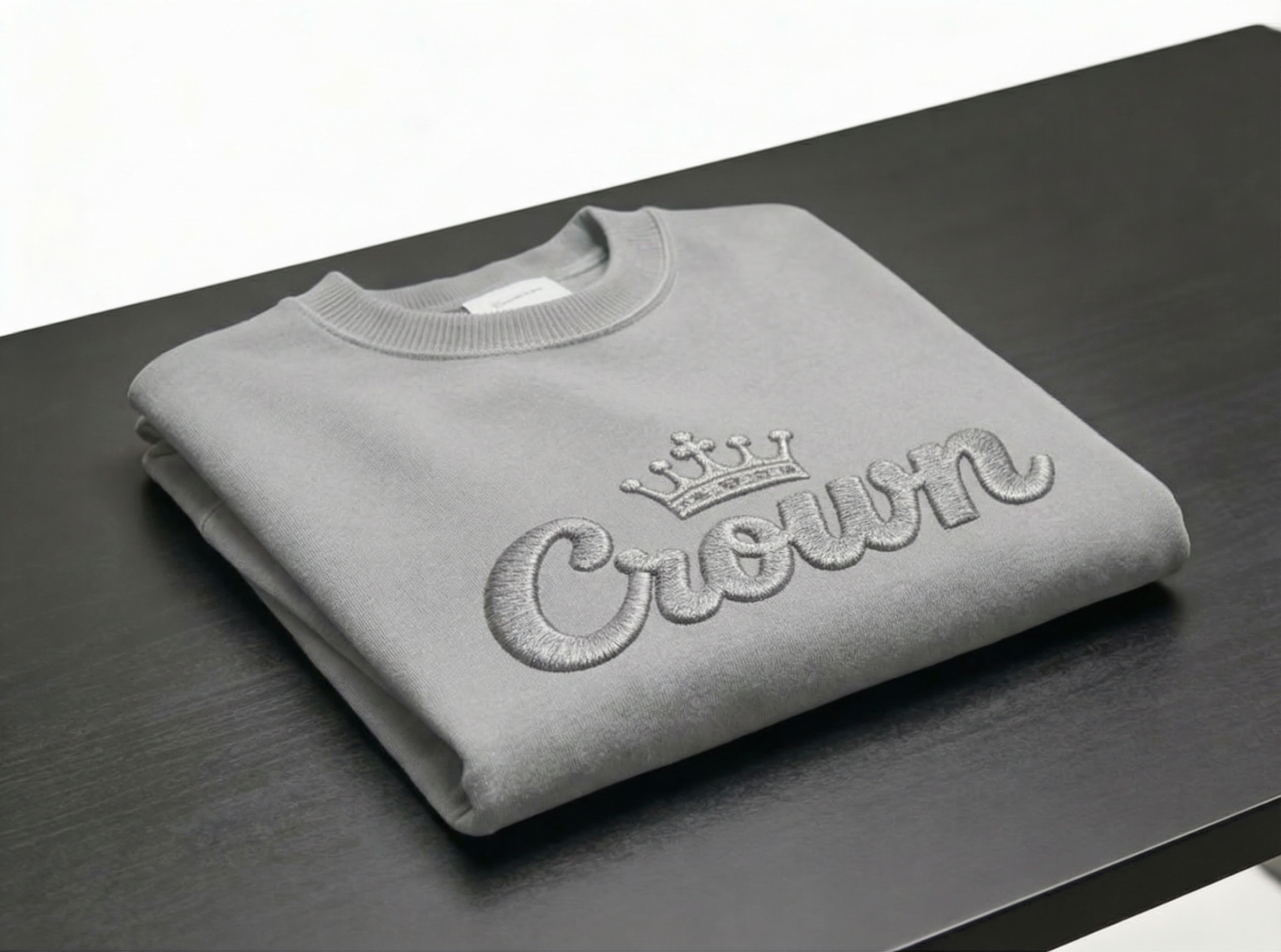 Crown Culture Essential Crewneck Sweater Cool Gray 003.PNG