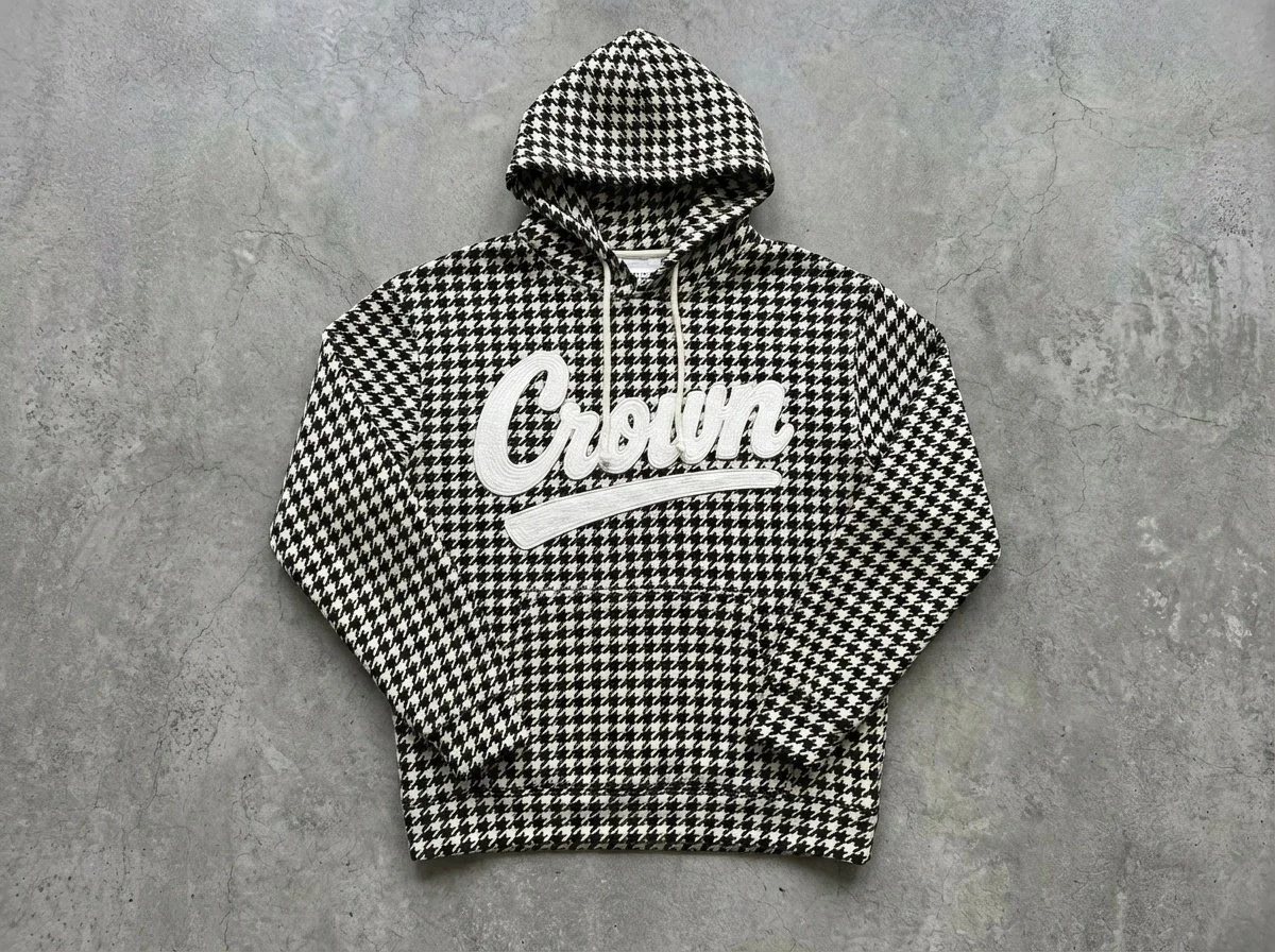 Crown Culture Houndstooth Hoodie