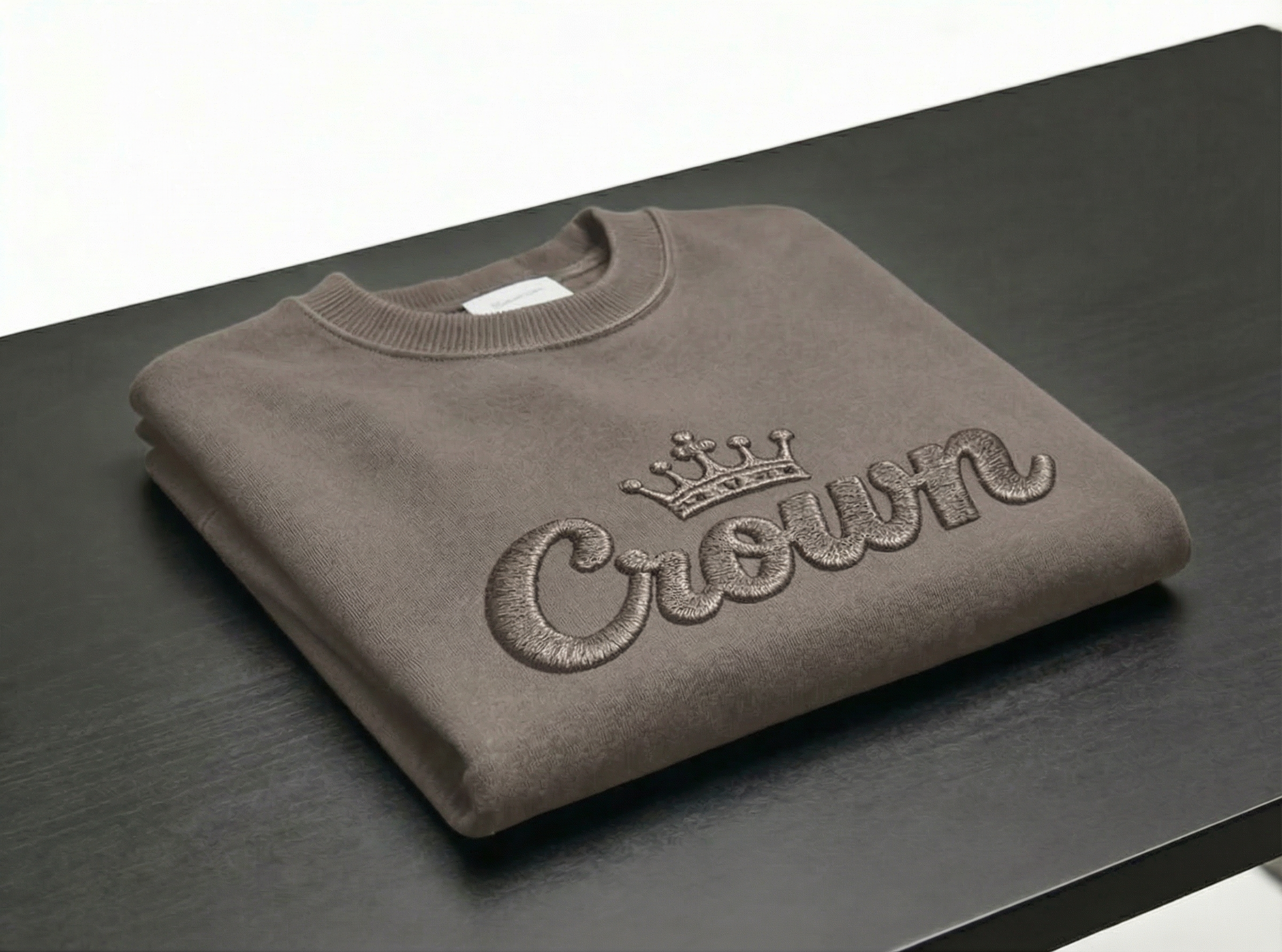 Crown Culture Essential Crewneck Sweater MINK 005.PNG