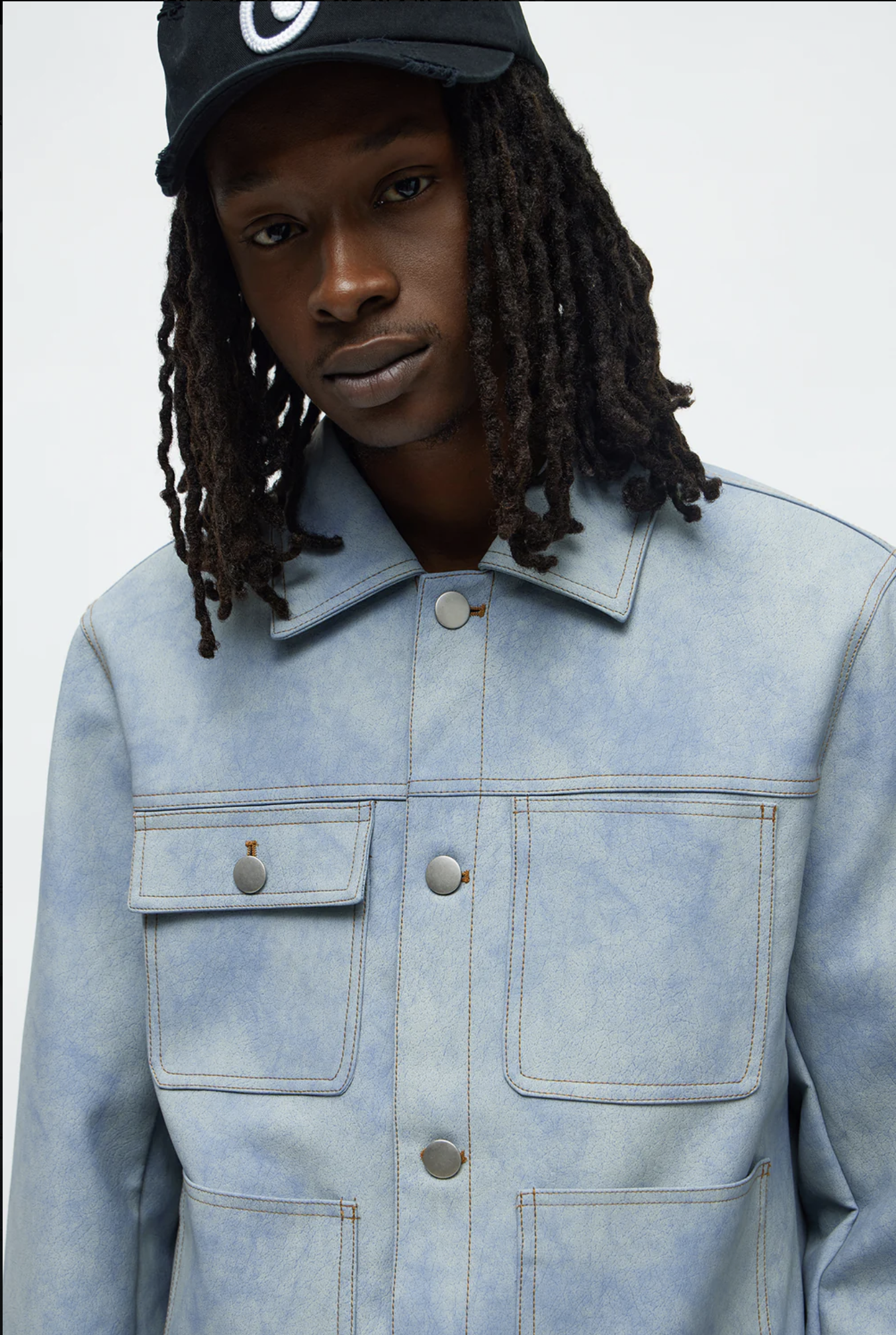 Crown Culture Denim Toned Vegan Leather Jacket012.PNG