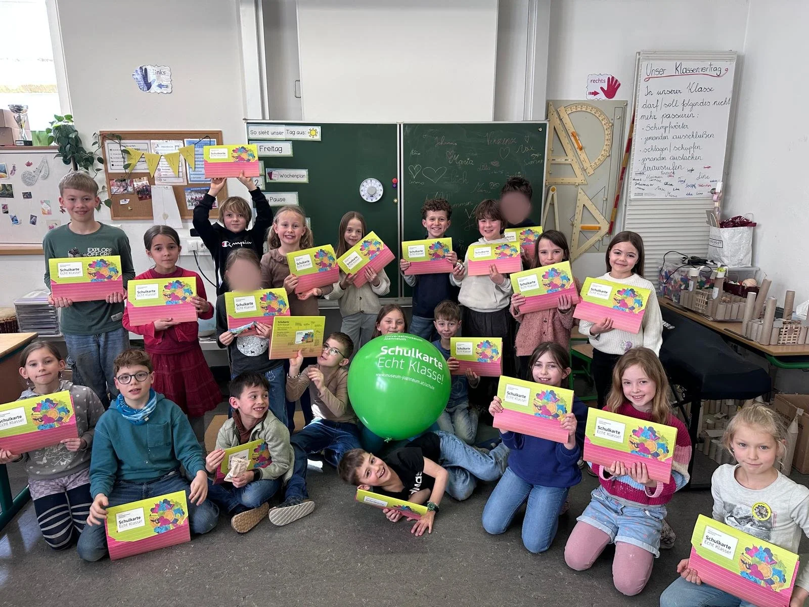 Schulkarte “Echt Klasse!”-Gewinnspiel