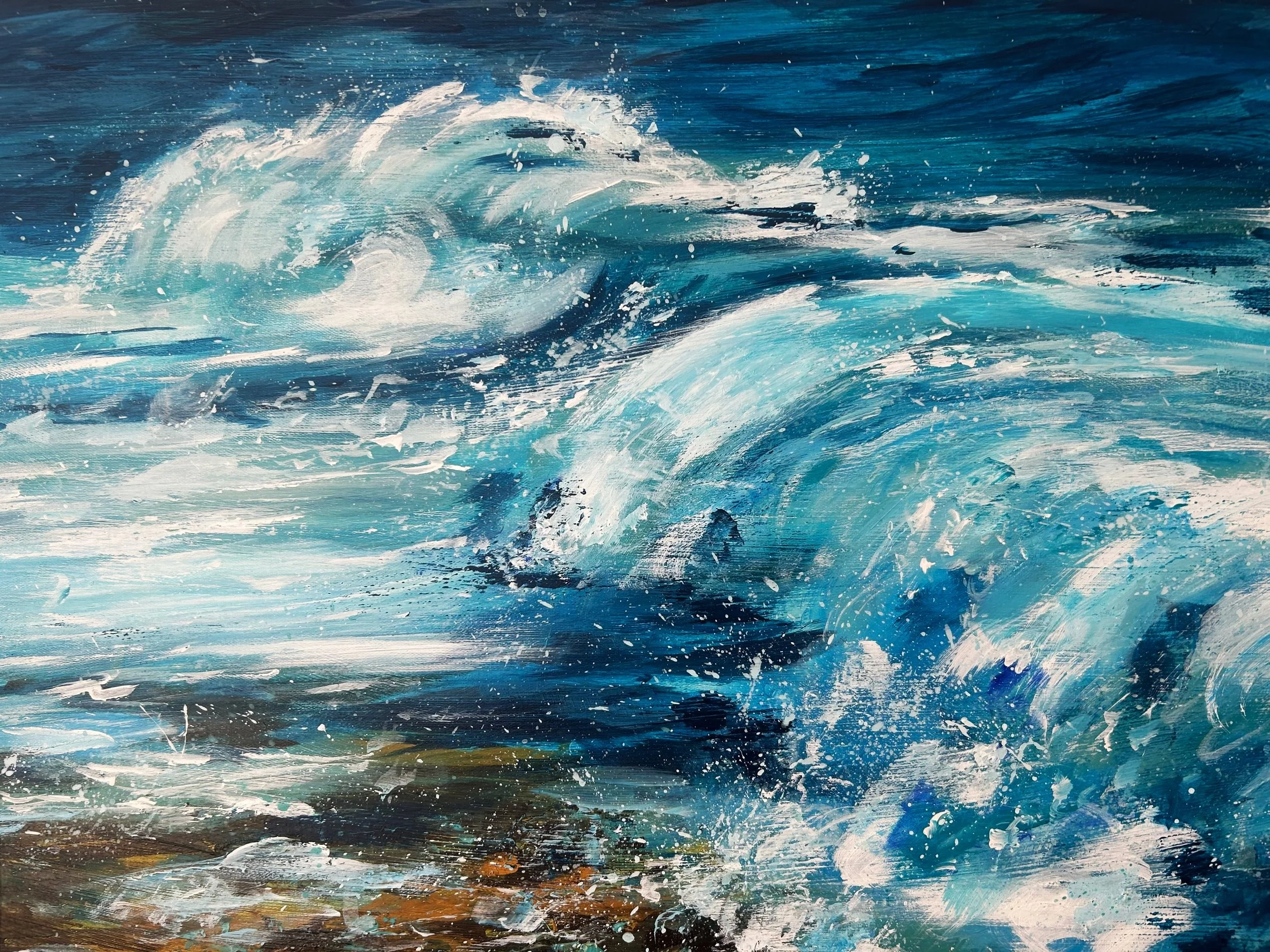 The Big Wave
£100
24x18
Acrylics