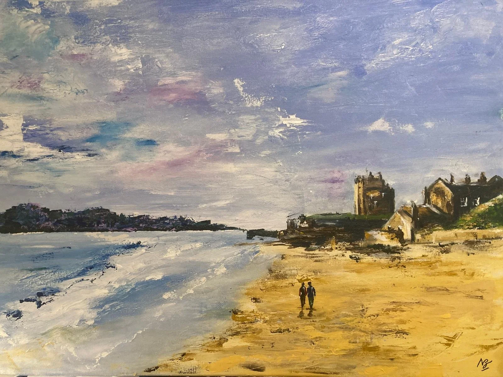 Broughty Ferry Castle Dundee
30"x40"
Acrylics