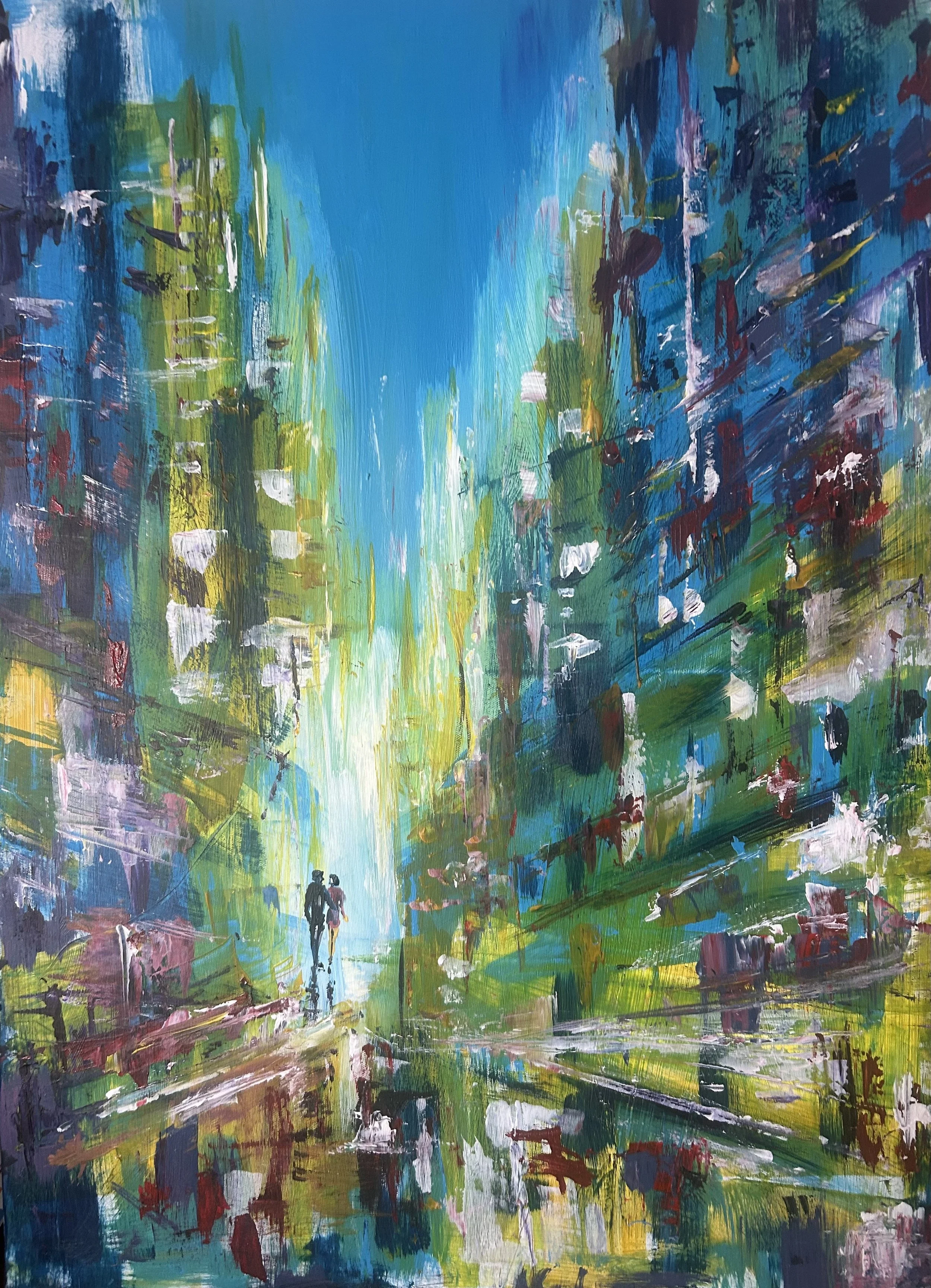 Hong Kong Night
16"x12"
Acrylics
£130