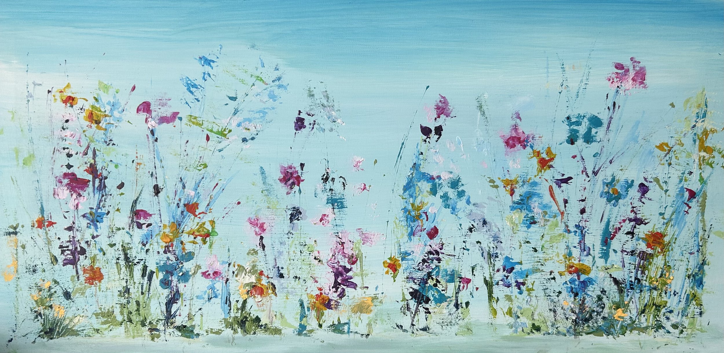 Wildflower
24"x12"
Acrylics mounted
£50