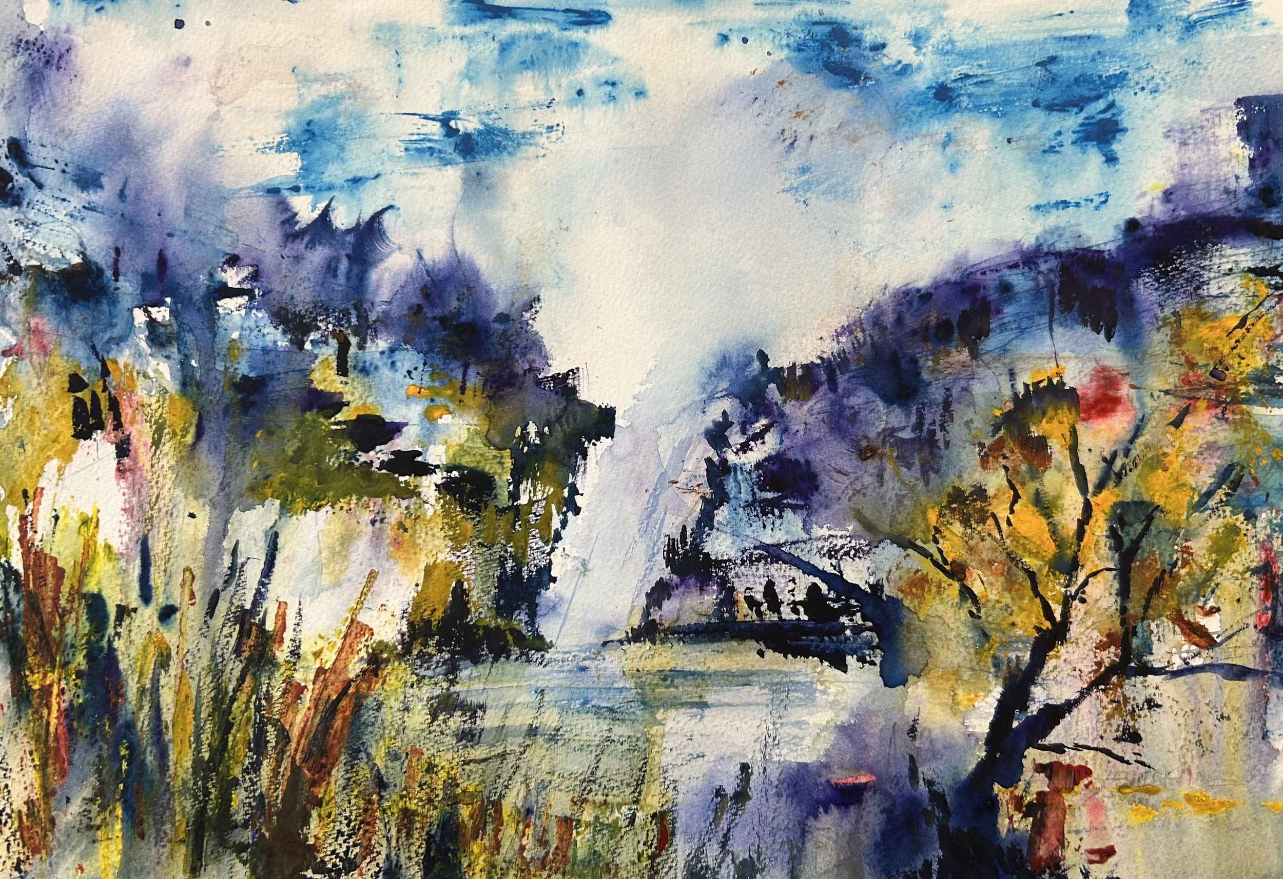 The Waterfall
£70
18x22
Watercolours