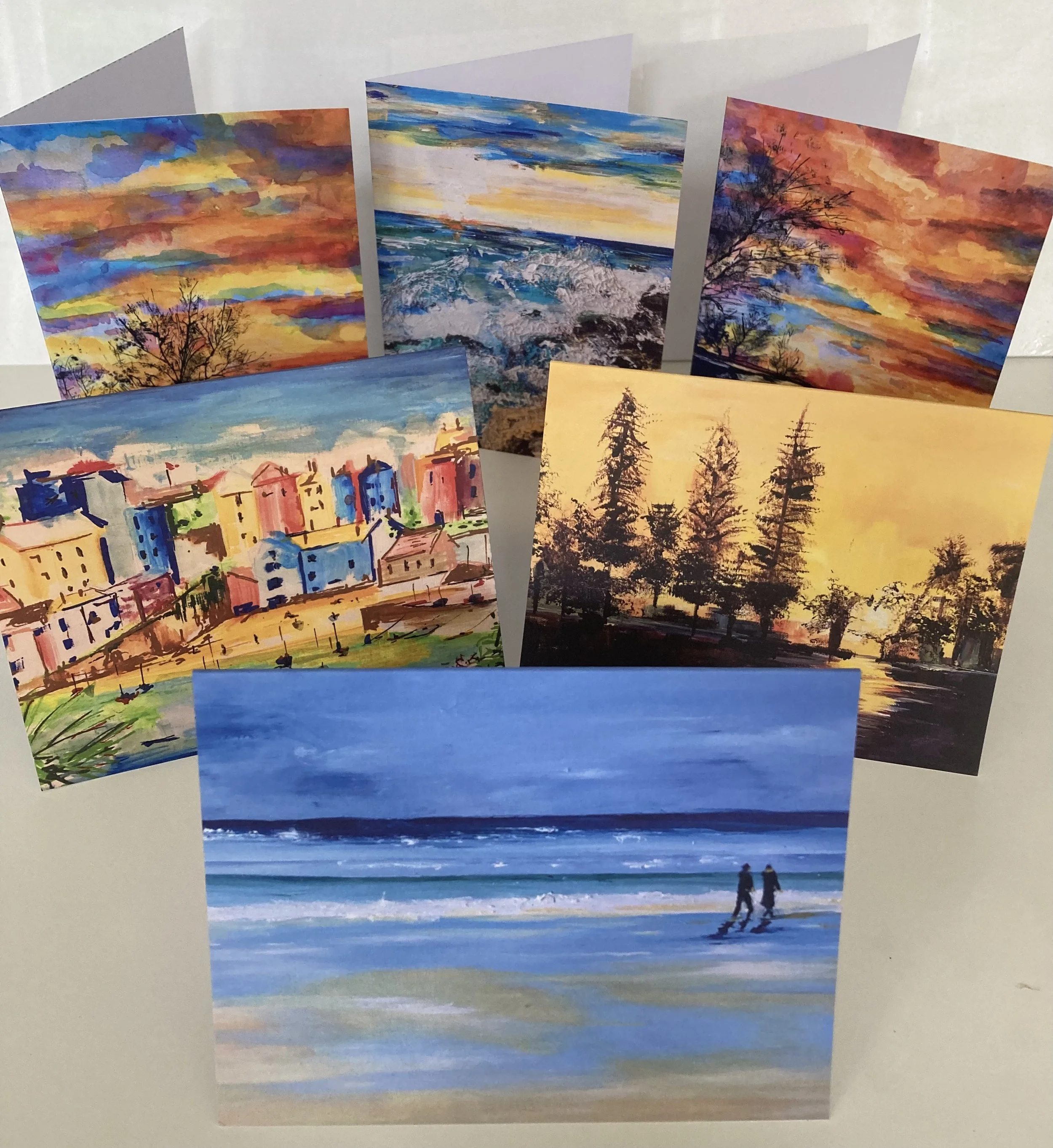 Greeting Cards Seascape Selection 
choose any design for £1.50 each