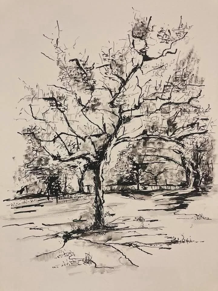 Winters Tree
18x22
Inks
