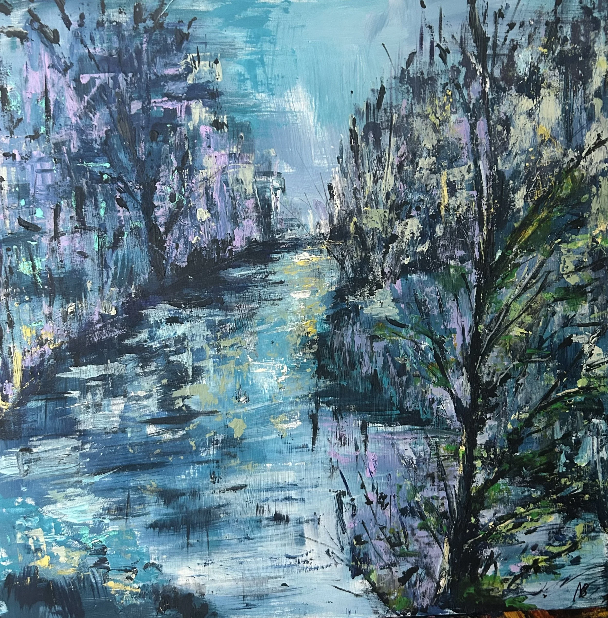 Wild River
20"x20"
Acrylics
£120