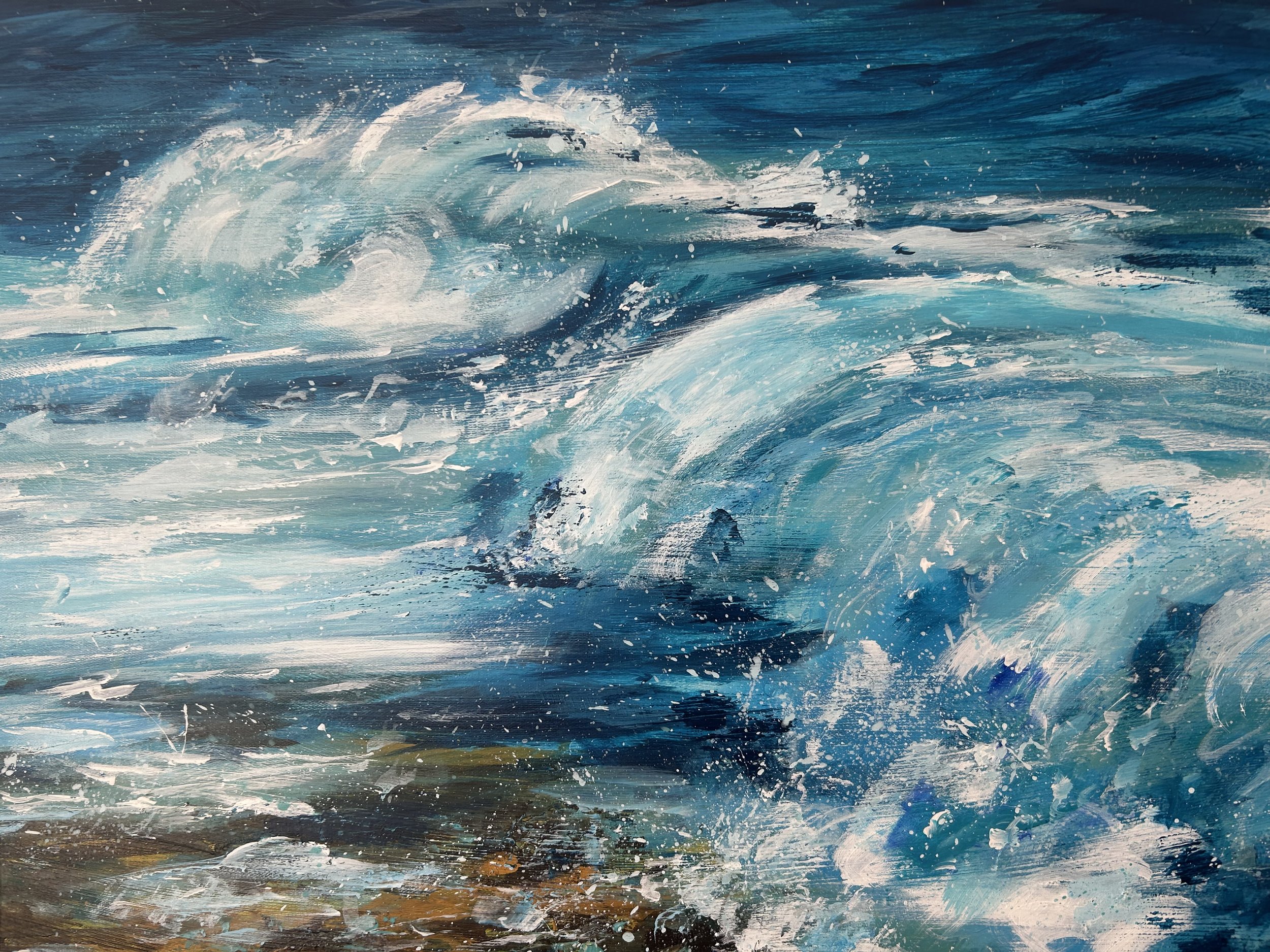 The Big Wave
£100
24x18
Acrylics