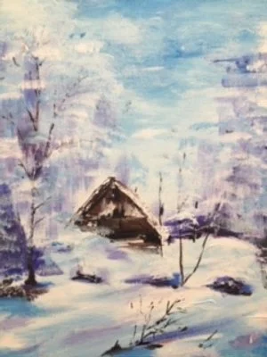 The Lost Alpine Cabin
£90
16x12
Acrylics