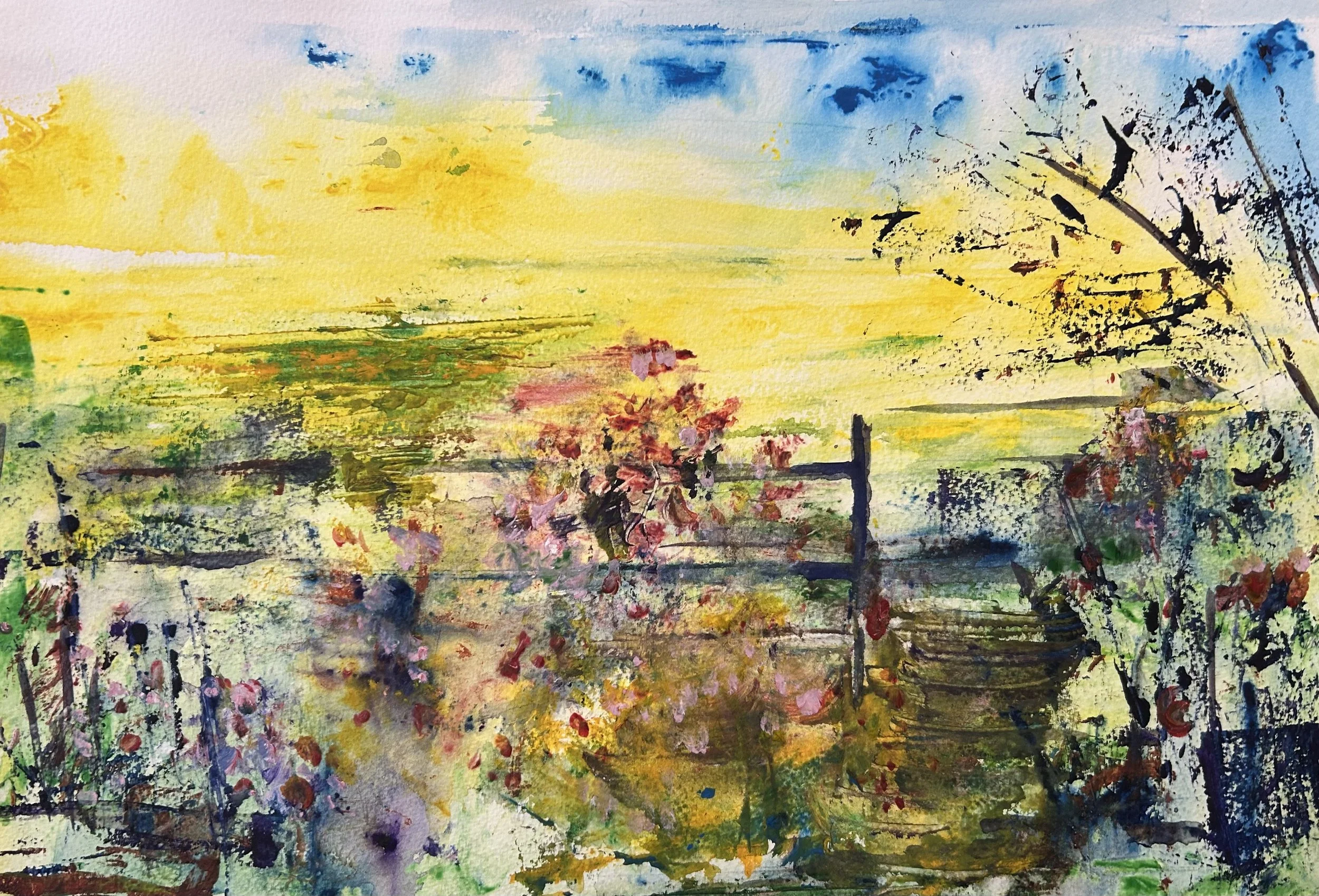 Spring Fields
£70
18x22
Watercolours
