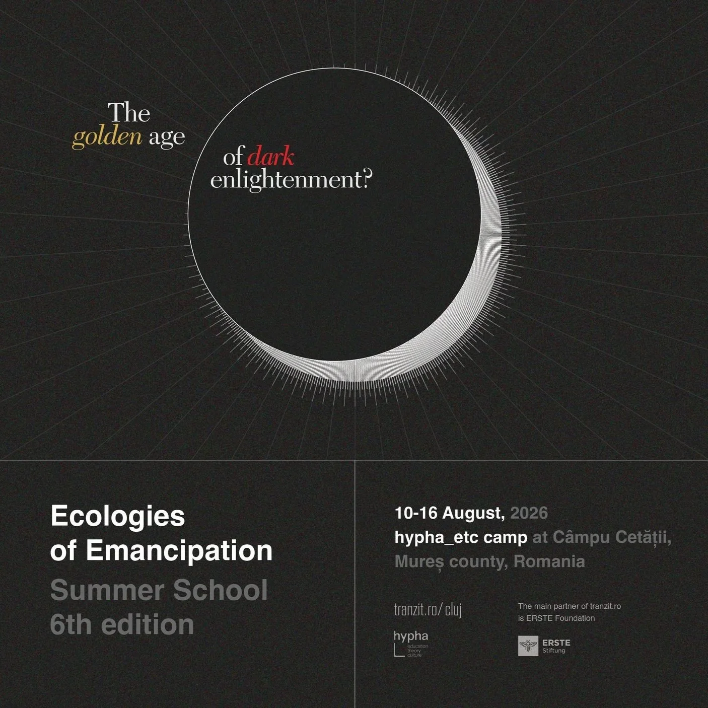 Ecologies of Emancipation – 6th Edition: The Golden Age of the Dark Enlightenment?
