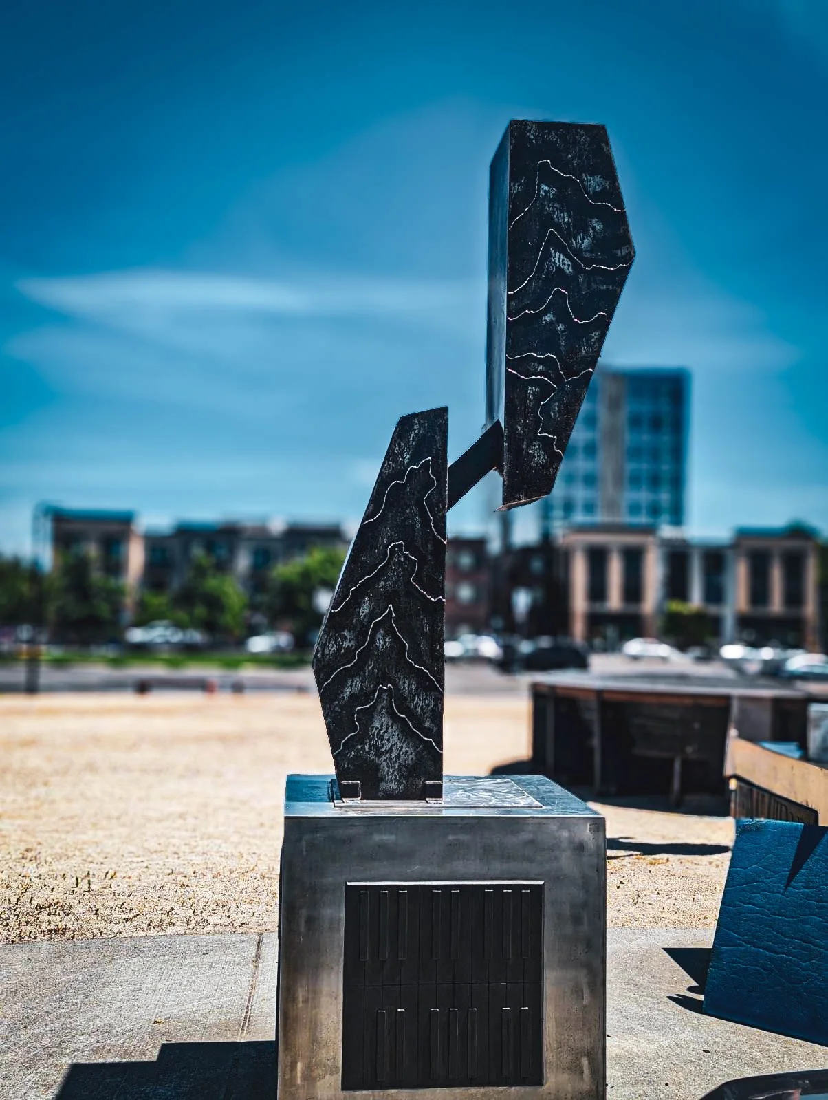 DRAGONFLY - 8’ X 4’ X 2’ MILD STEEL WITH PATINA