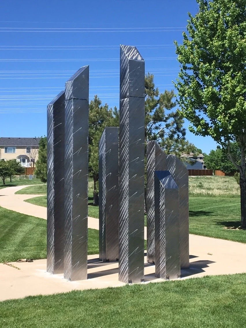 SKYLINE - 16’ X 10’ X 10’ MILD STEEL WITH PATINA