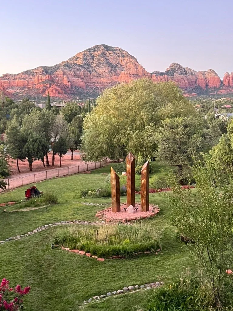 ASCENSION - 10’ X 4’ X 4’ MILD STEEL WITH PATINA